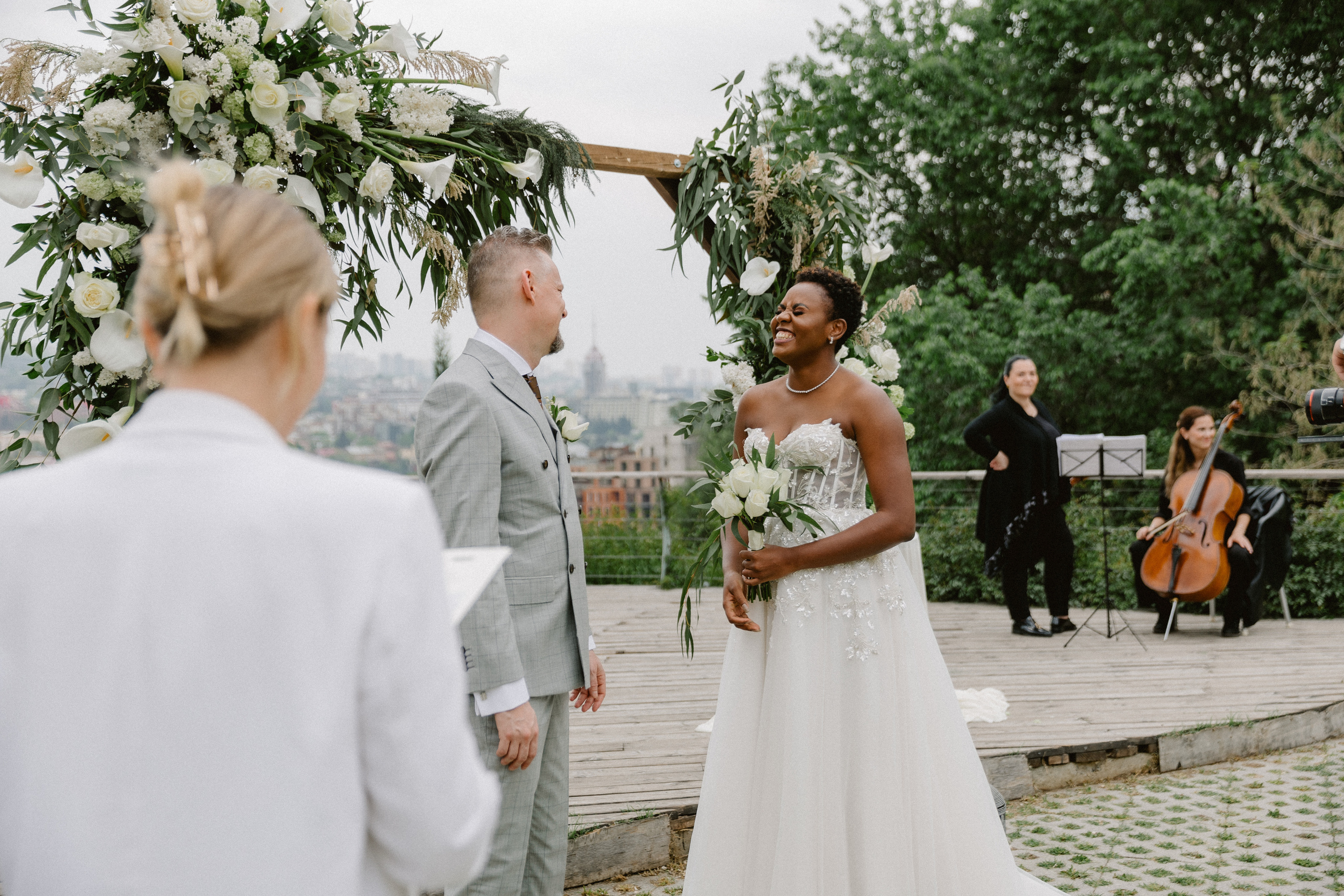 Muthoni & Christoffer. Photographer Anna Nazarenko