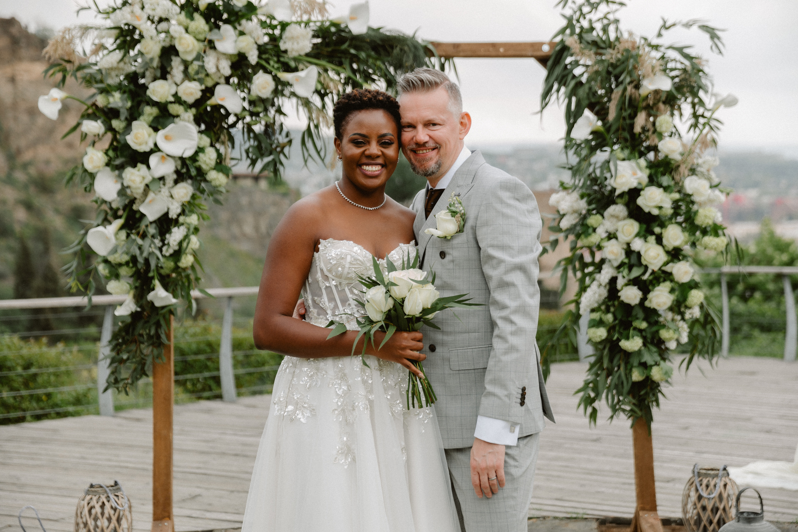 Muthoni & Christoffer. Photographer Anna Nazarenko