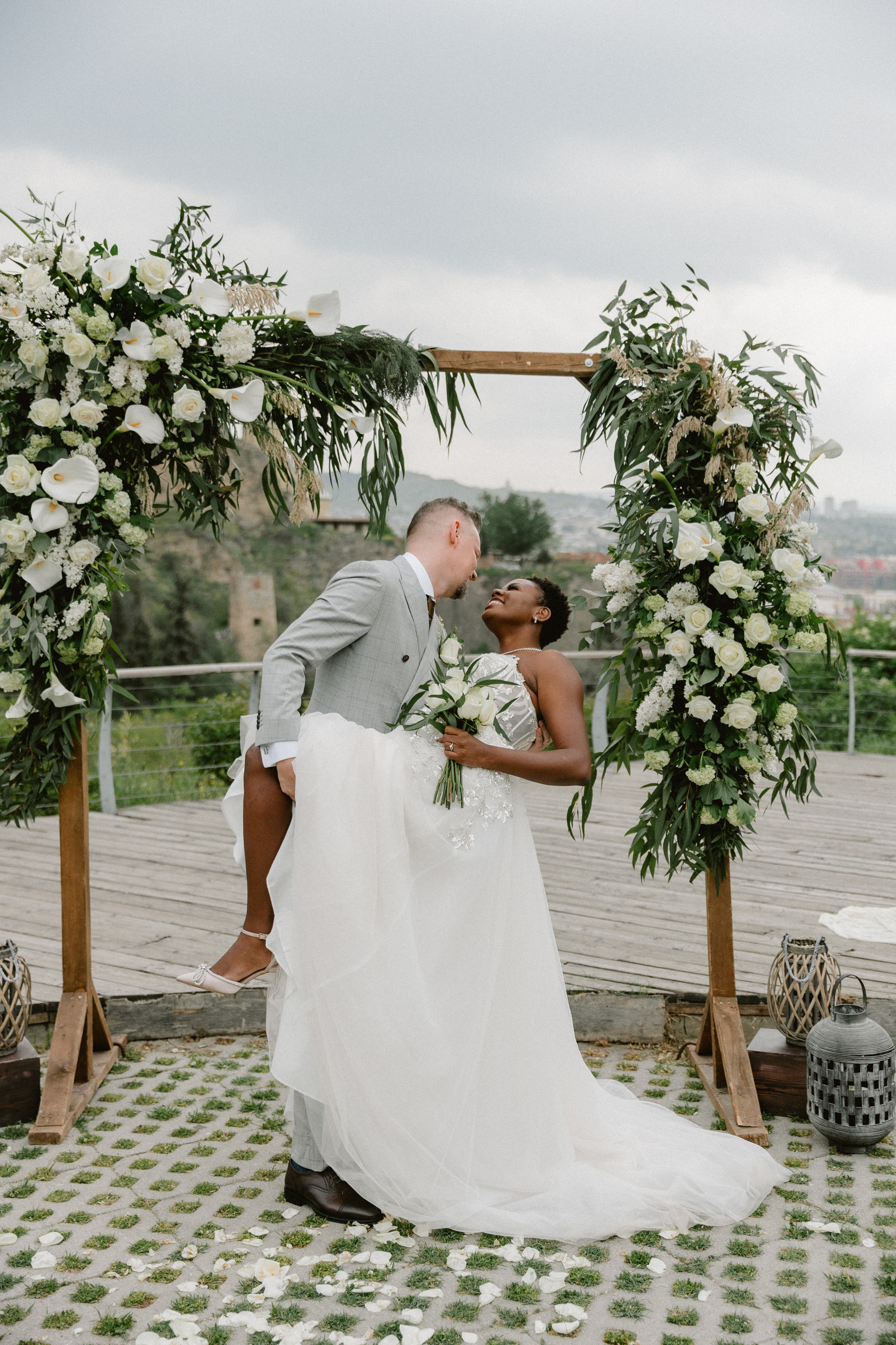 Muthoni & Christoffer. Photographer Anna Nazarenko