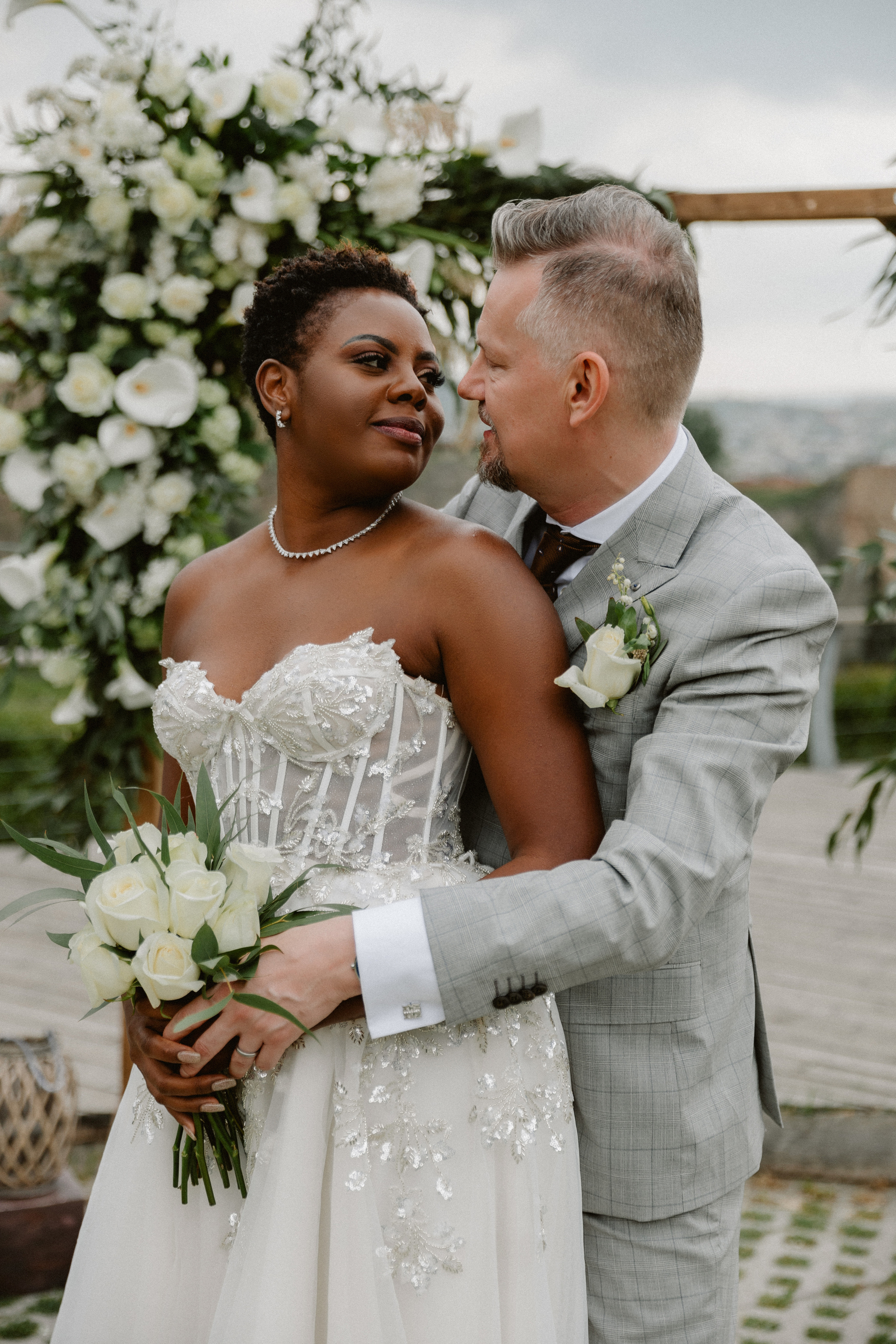 Muthoni & Christoffer. Photographer Anna Nazarenko