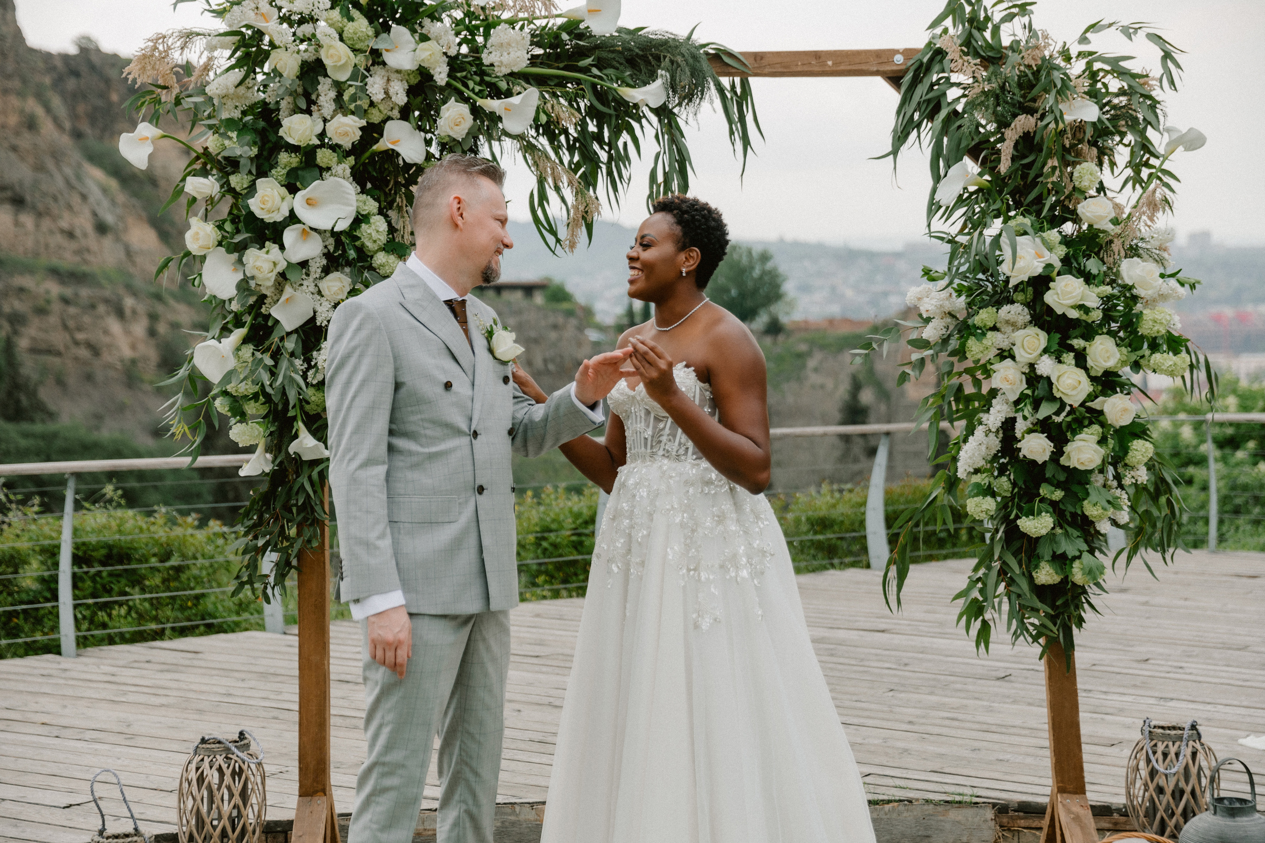 Muthoni & Christoffer. Photographer Anna Nazarenko