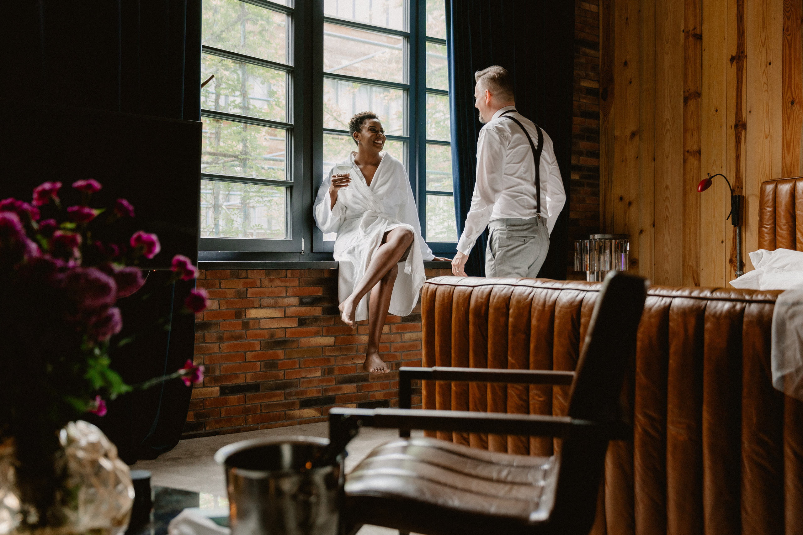 Muthoni & Christoffer. Photographer Anna Nazarenko