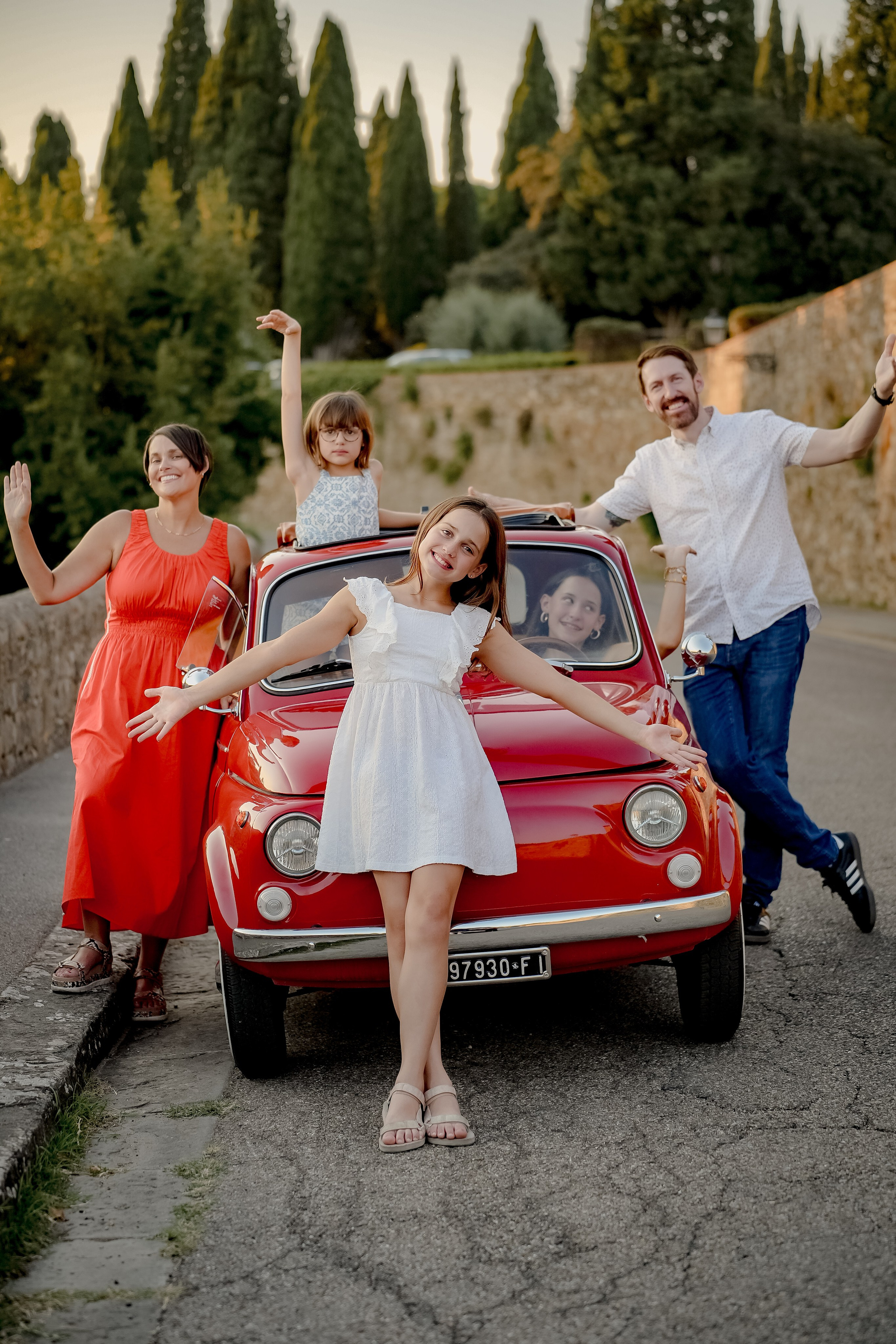 Fiat 500. Stefano Passerini Editorial Wedding Photographer in Italy