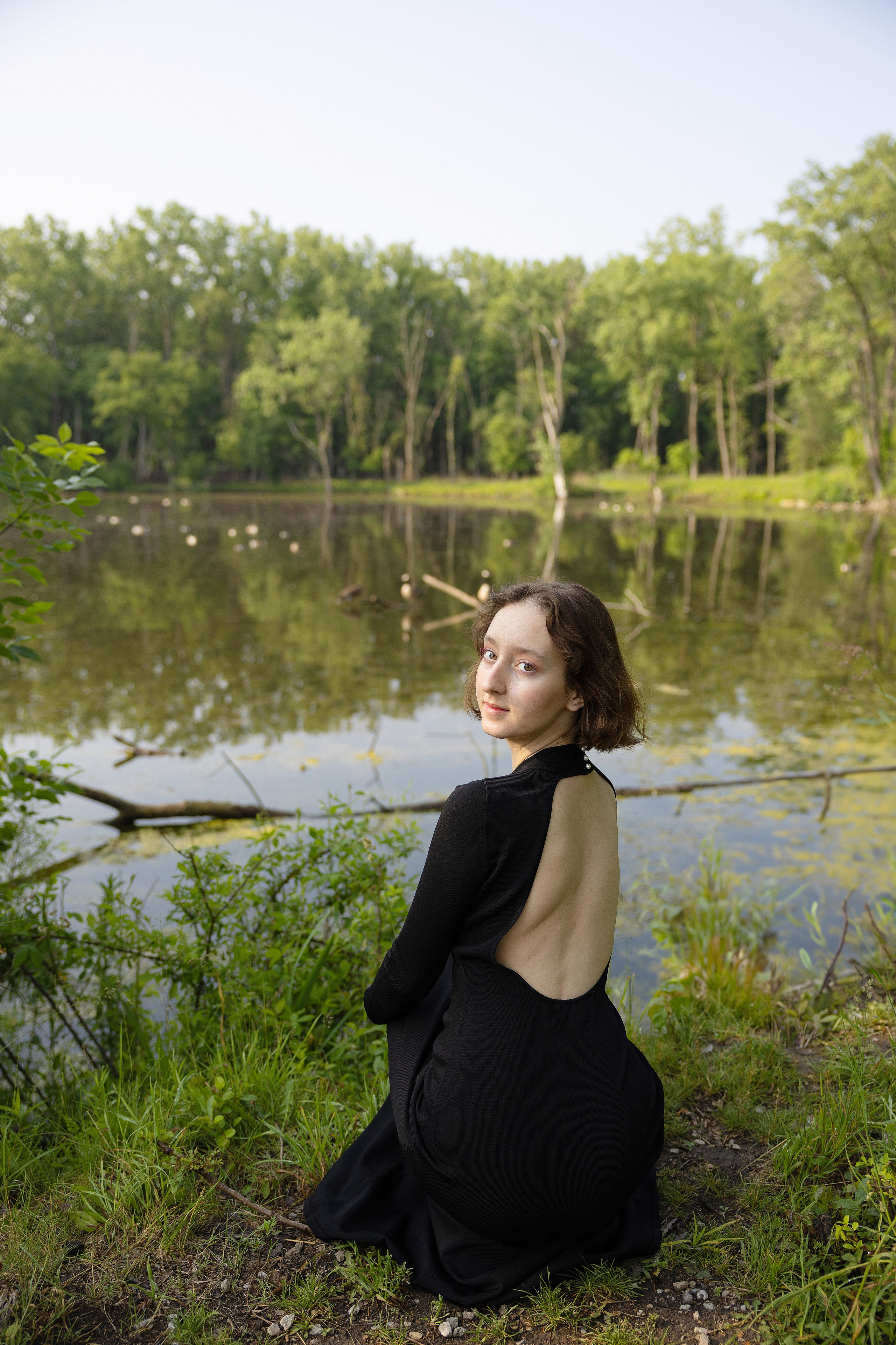 Morning lagoons for Anastasiya. Family Lifestyle Photography