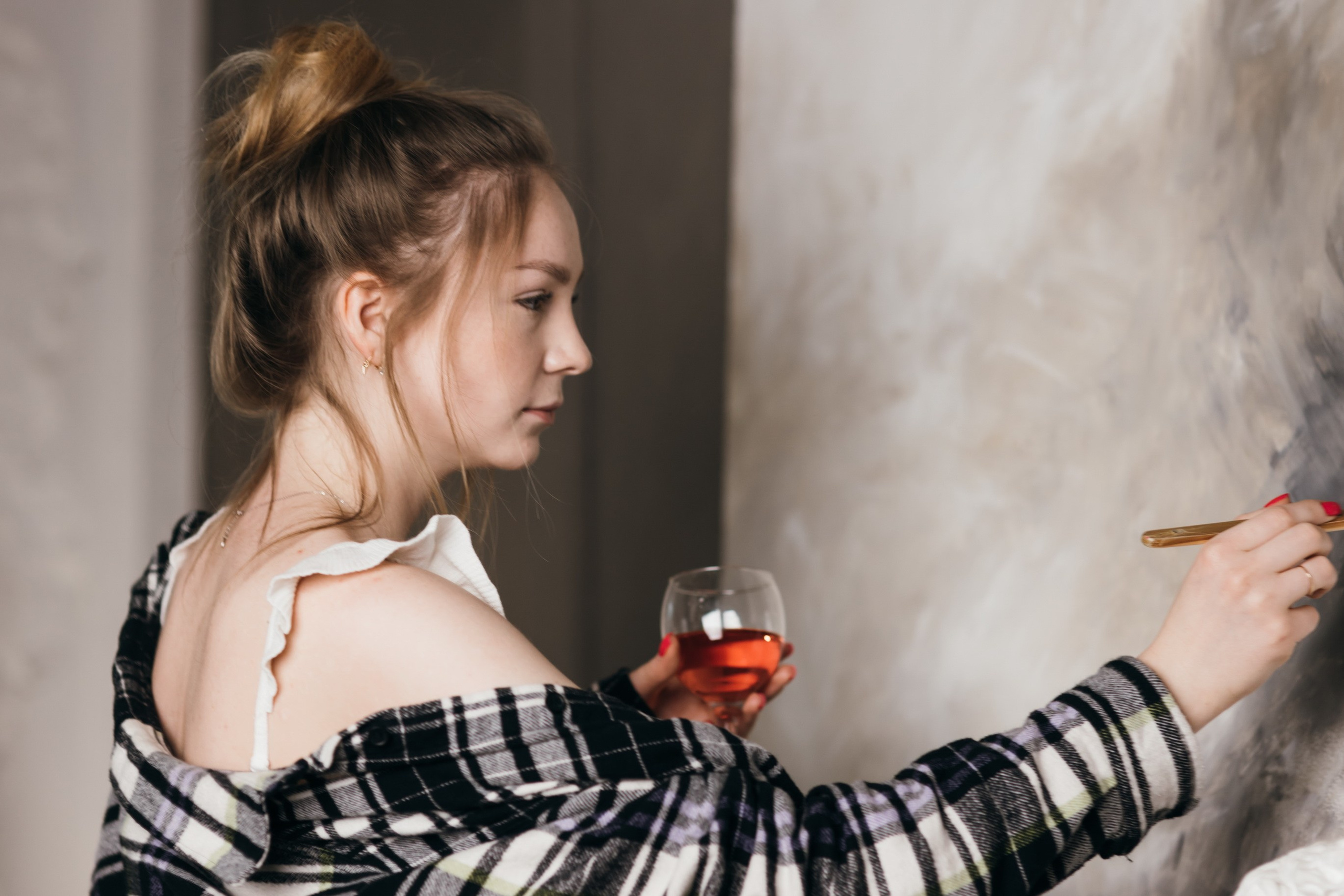 Алеся-фотосессия для художника. Фотограф Анна Кучерявая | Свадьбы и мероприятия в Дубае