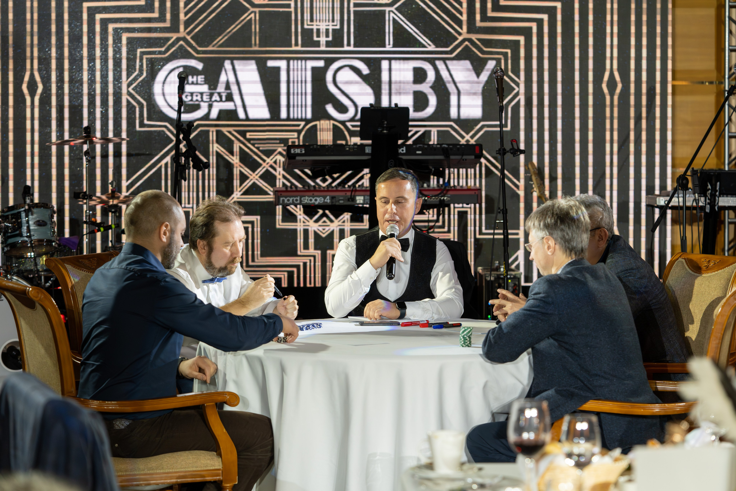 Новый год в стиле Great Gatsby. Репортажный фотограф в Красной Поляне и Сочи Павлюченко Екатерина