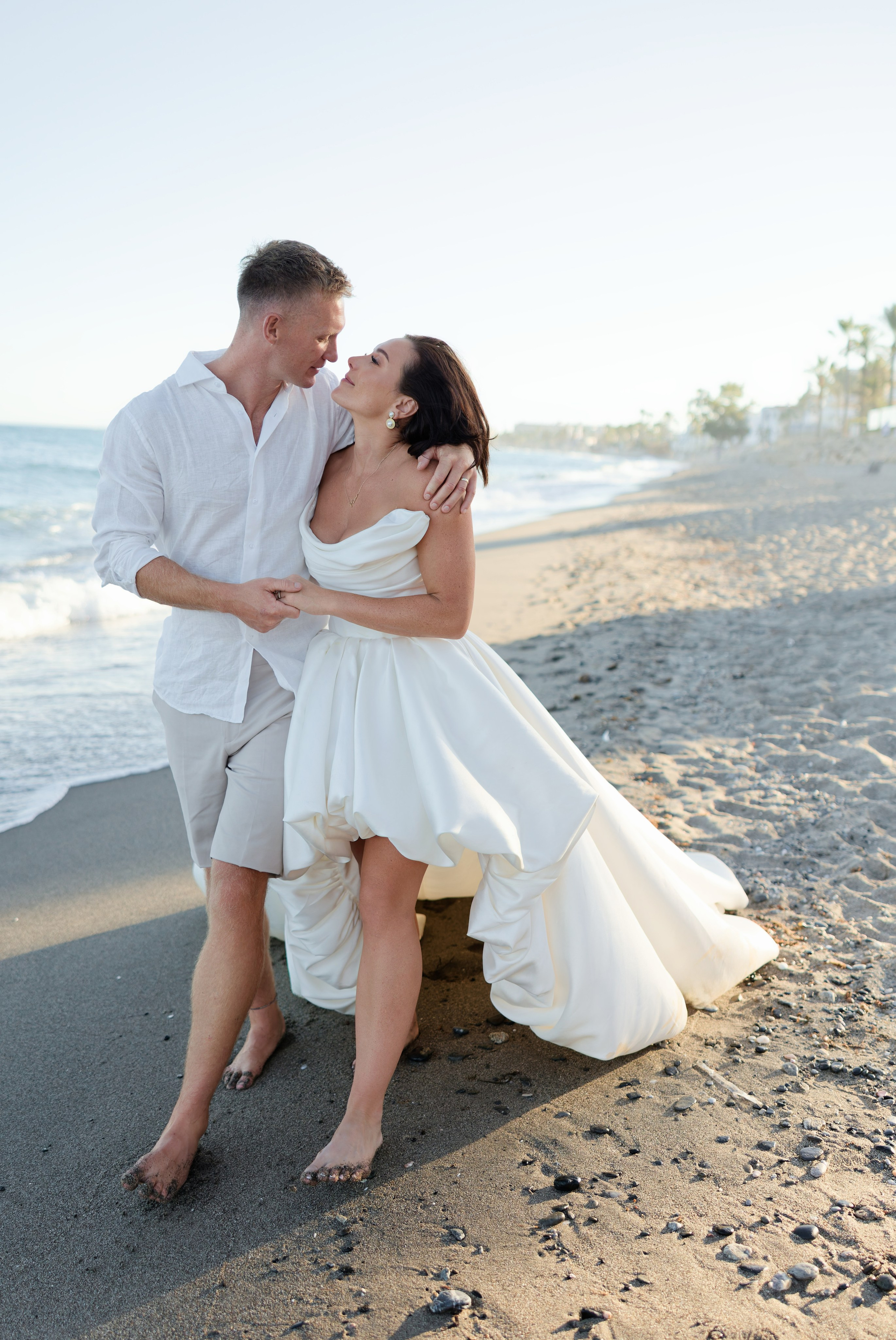 Beach Wedding in Marbella PREVIEW. Destination Wedding Photographer — Nikita Burtsev