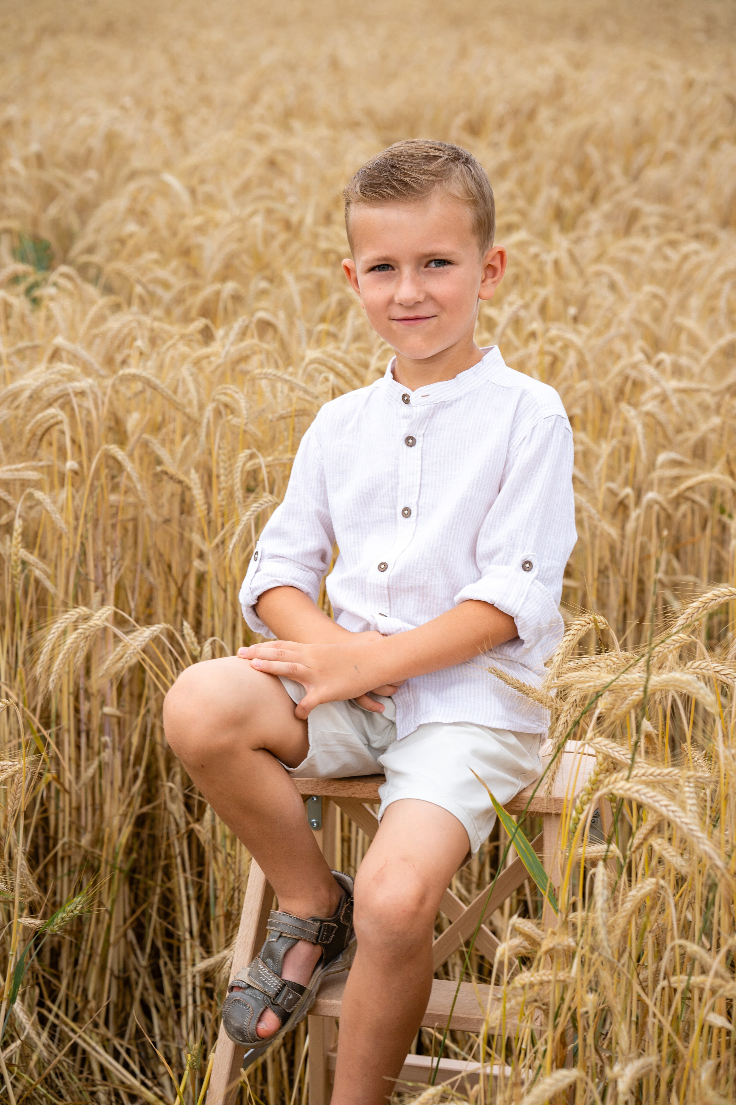 Sommer-Fotoshooting. Fotografin in Bad Hersfeld