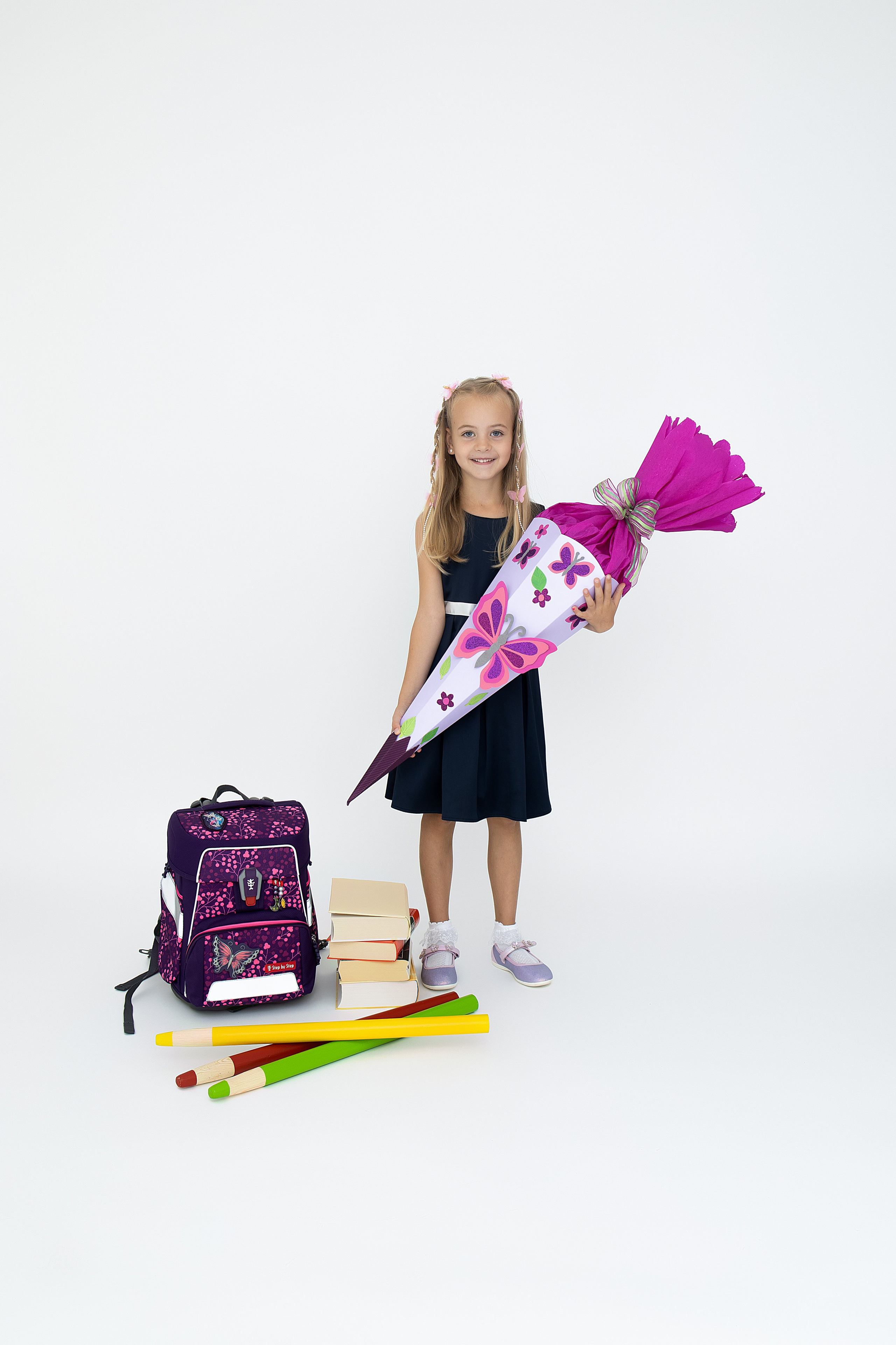 Shooting zur Einschulung. Fotografin Heidenheim / Newborn, Babybauch & Familie - Nadine Schmalz