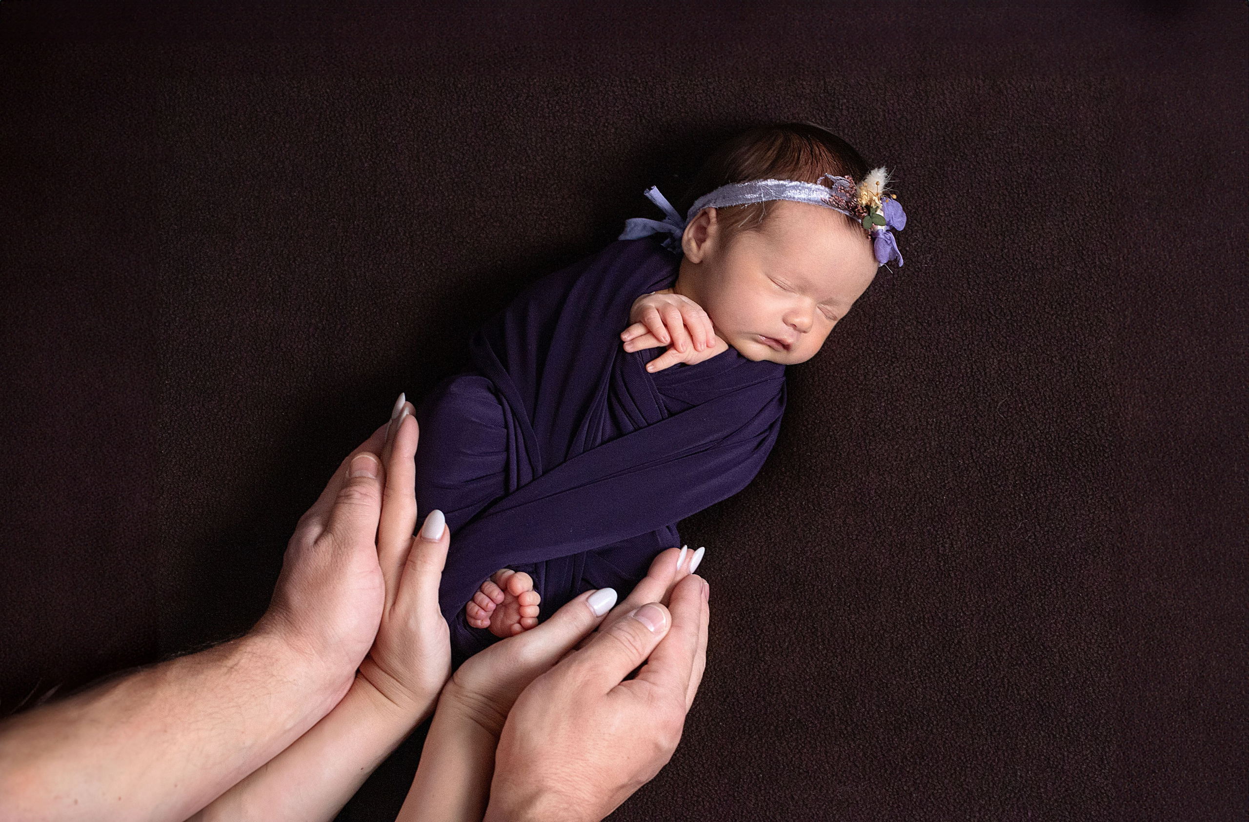 Newborn классическая. Детский и семейный фотограф в г. Бельцы