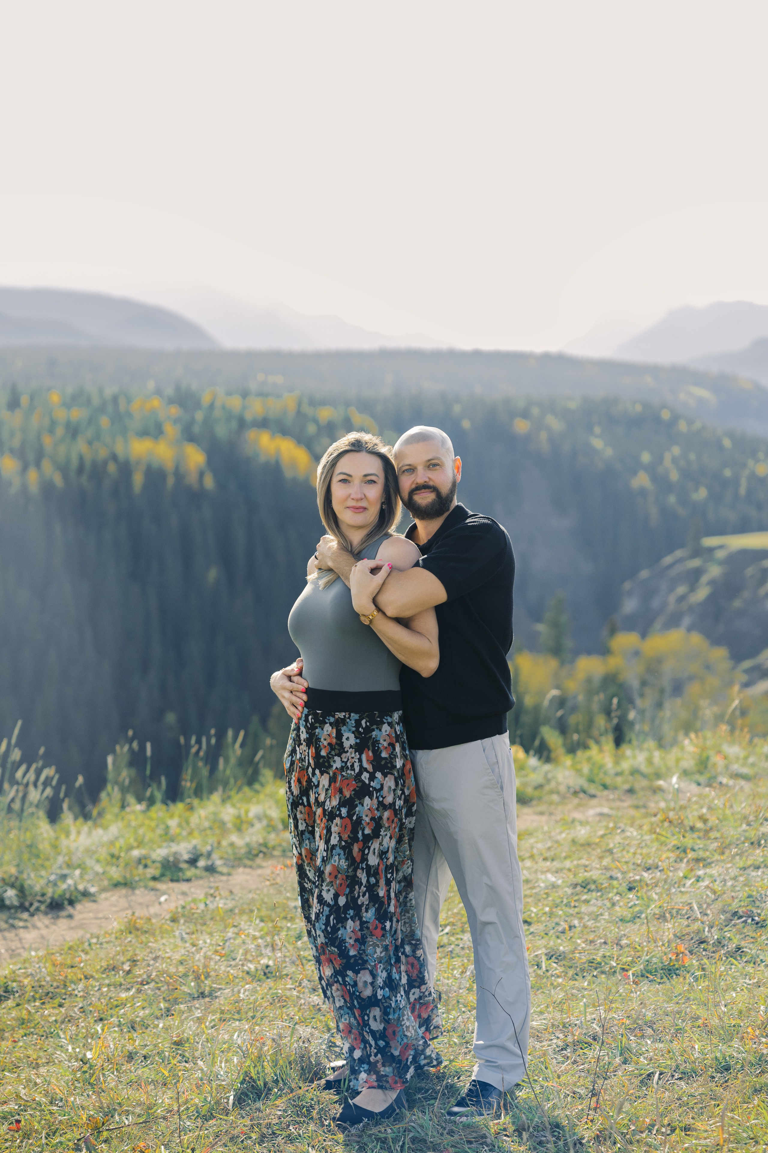 Aleksandra’s family. Home