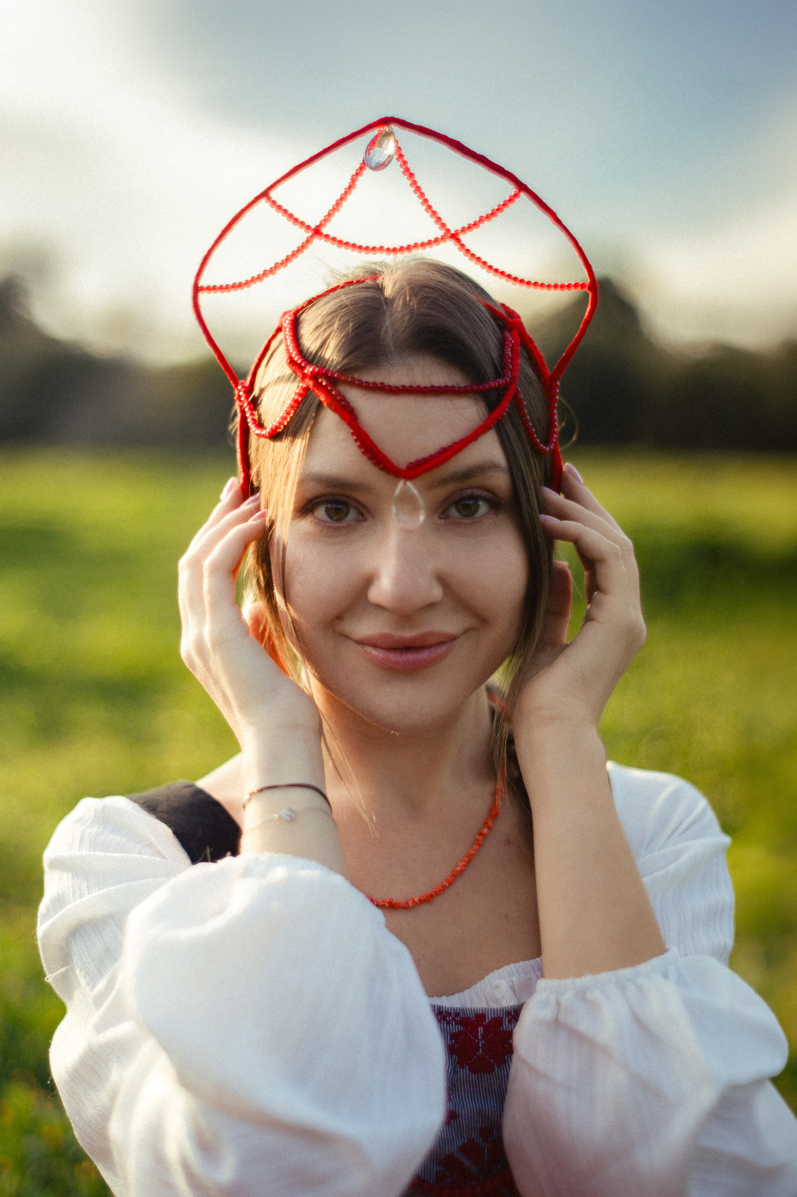 Vasilisa the Beatiful and Baba yaga. Photographer in Greece Kristina