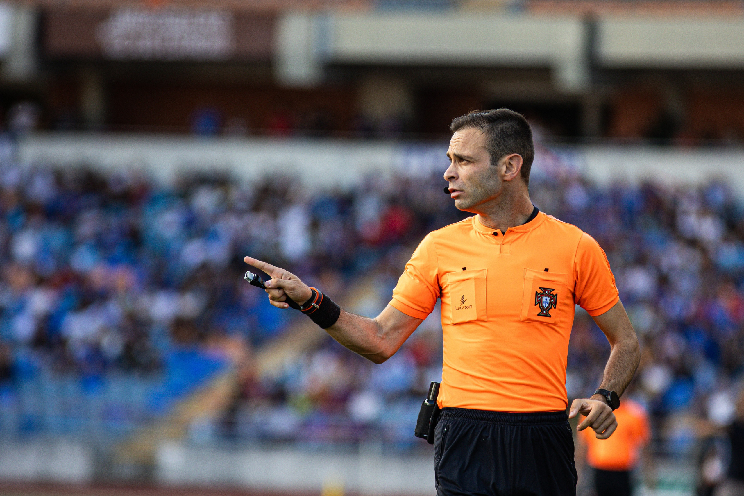 Referee at the football Portuguese Cup