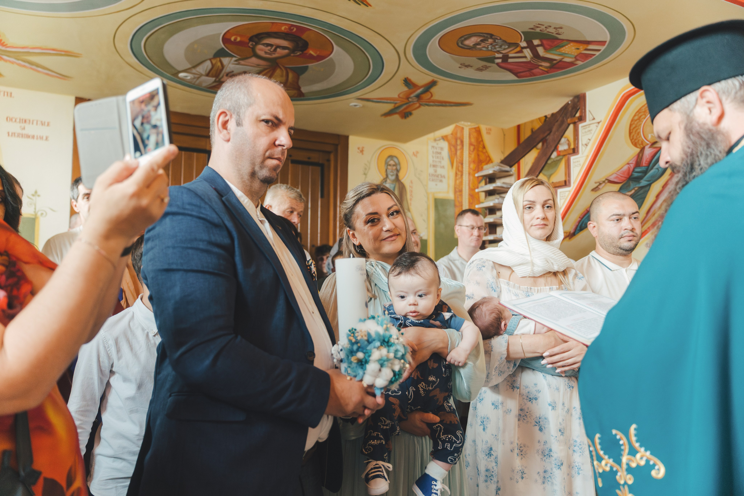 Théo Andrei`s Christening