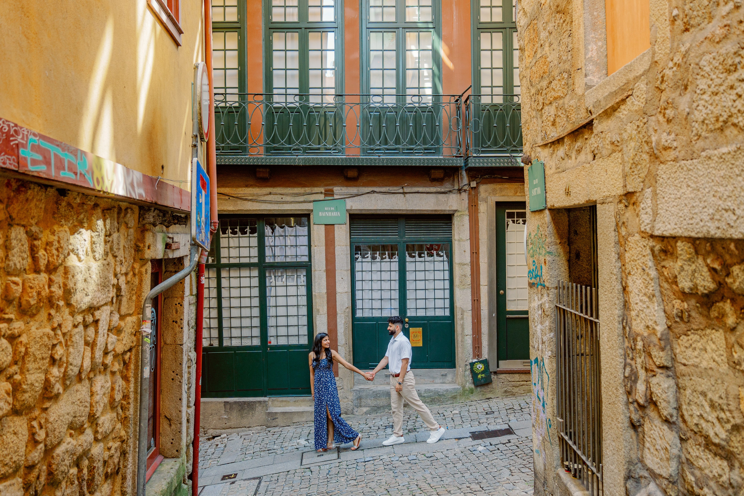 Krishani & Sagar in Porto. Porto Travel Photographer | Couples & Vacation Photos in Portugal — WePortugal