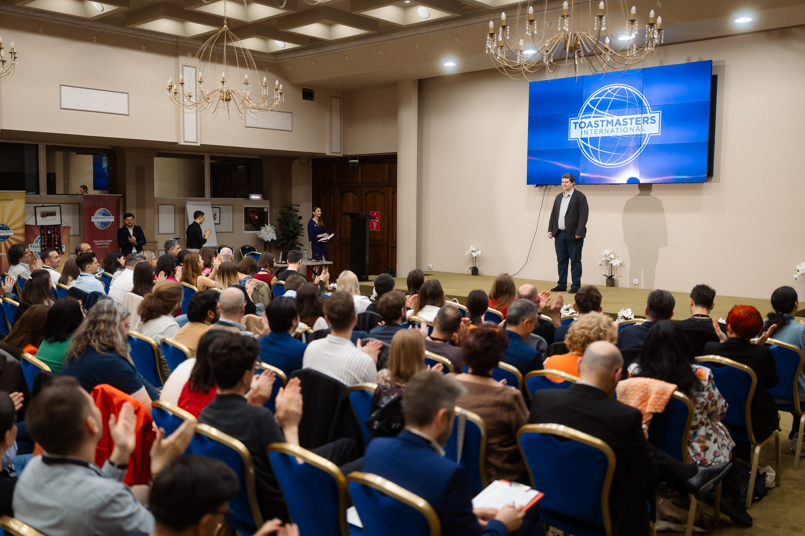 Toastmasters Conference. Marius Ciocan