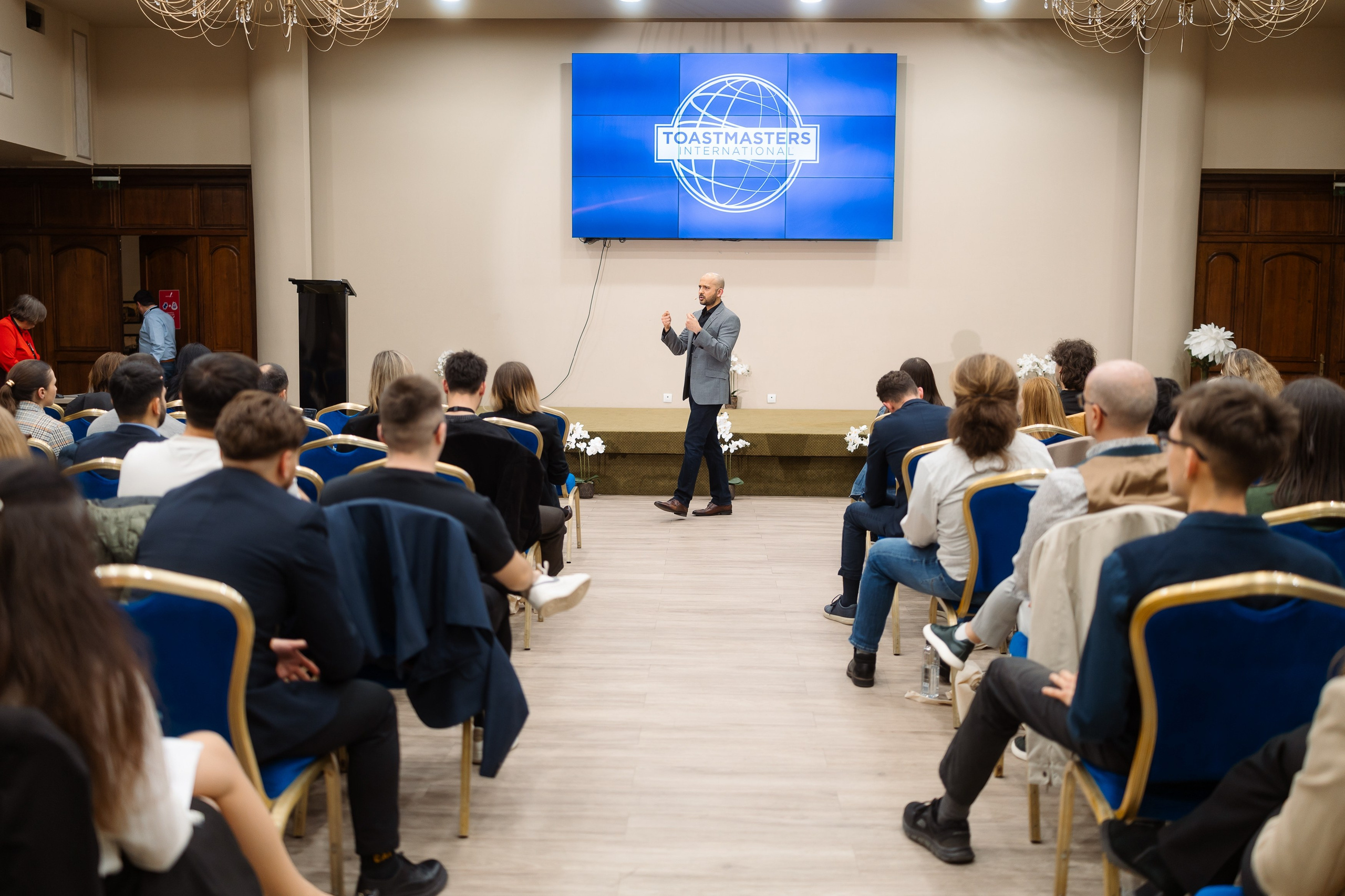 Toastmasters Conference. Marius Ciocan