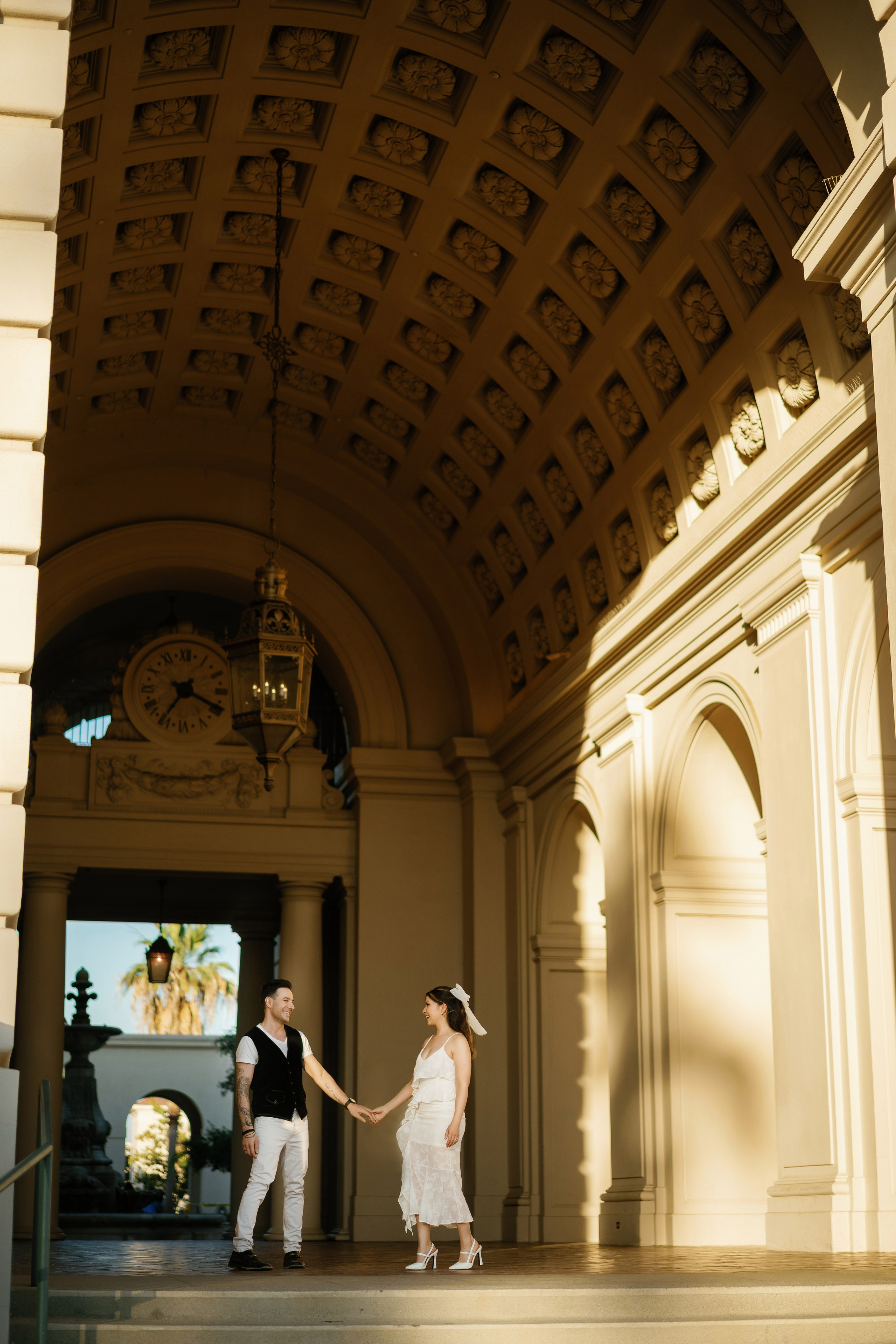 Pasadena City Hall Engagement Photoshoot, California. Wedding Photography & Videography Team in California, Los Angeles, San Francisco, San Diego and Travel