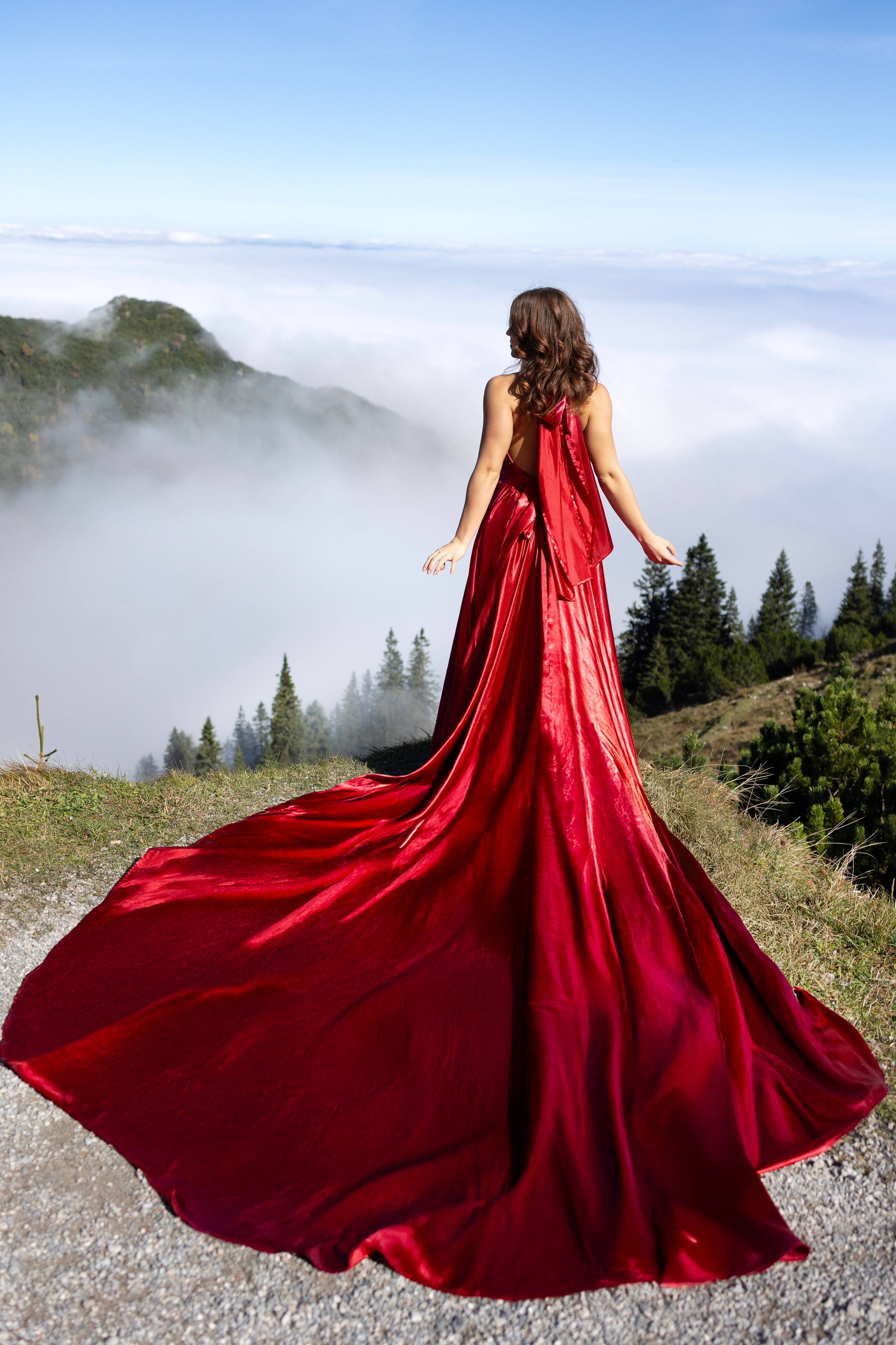 Shooting in the mountains. Photographer in Munich