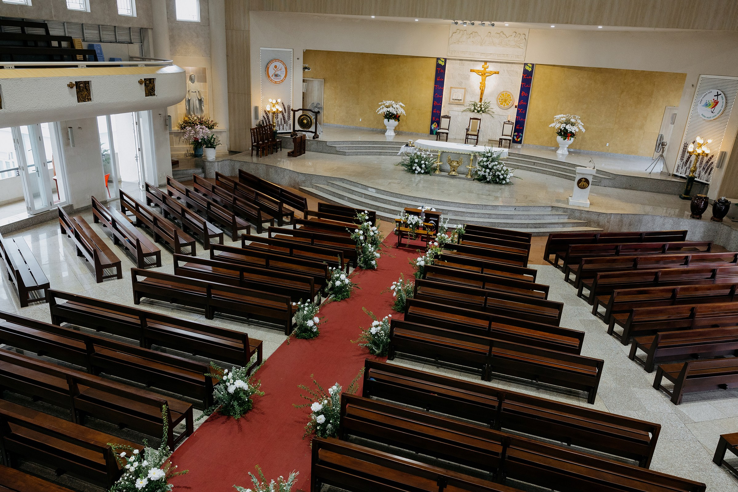 Church Wedding / Nica & Xavier. Nhiếp ảnh gia đám cưới hàng đầu tại Thành Phố Hồ Chí Minh