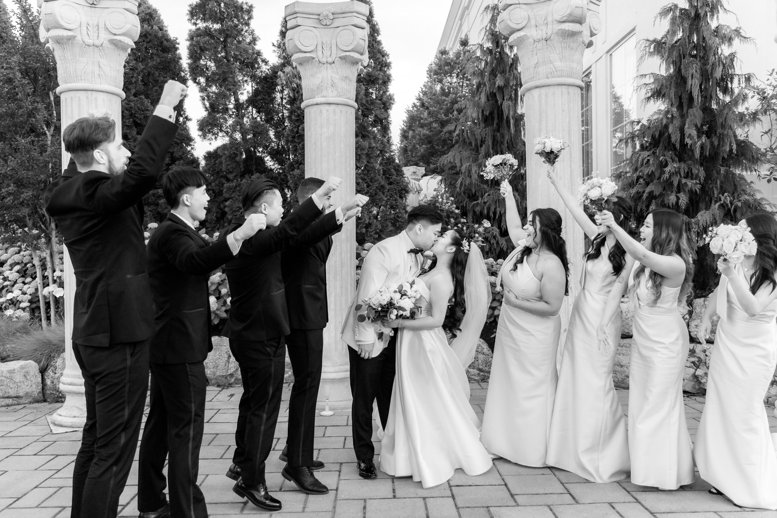 Jasmine and Devin, The Meadow Wood Manor, NJ. Wedding Photo & Video