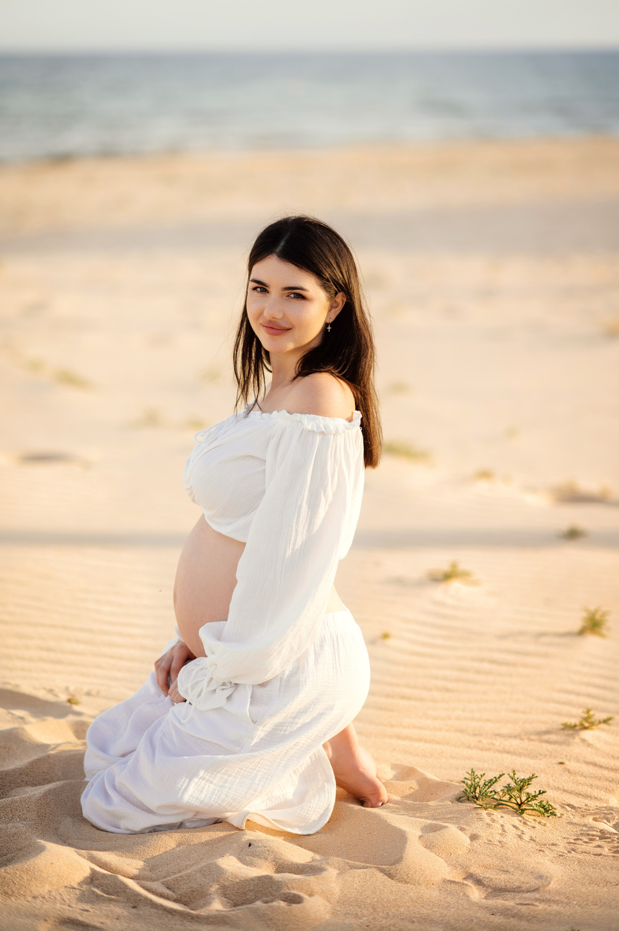 На пляже. Фотограф на Кипре