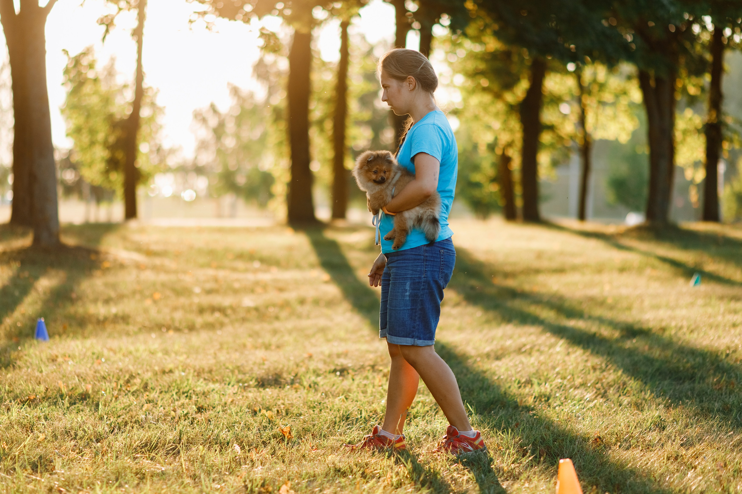 Frisbee workshop of Darya Lukina. Kaja | fotograf we Wrocławiu | ludzie i psy