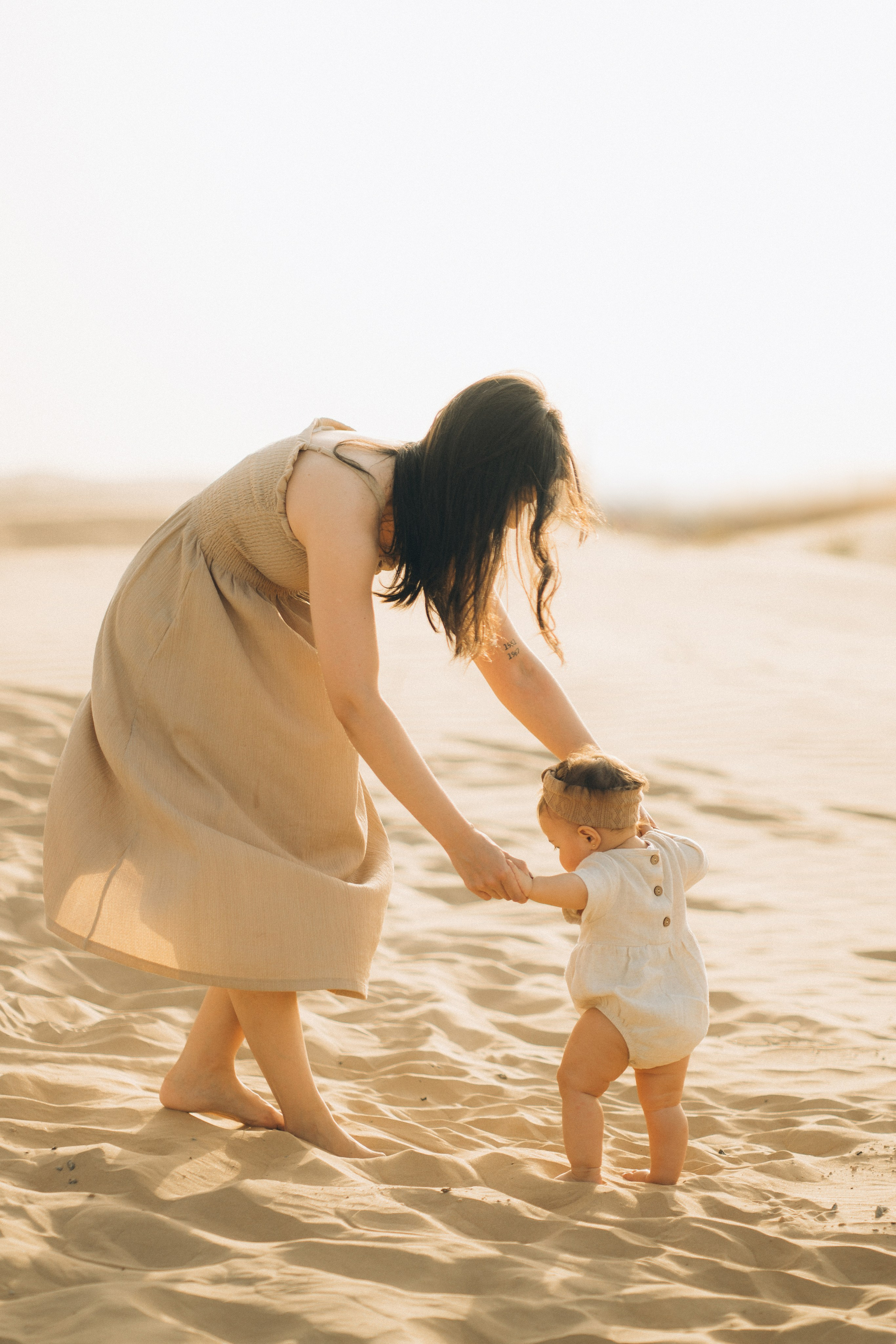 Sunset in the desert. Angela Iakovleva — Family Photographer in Dubai