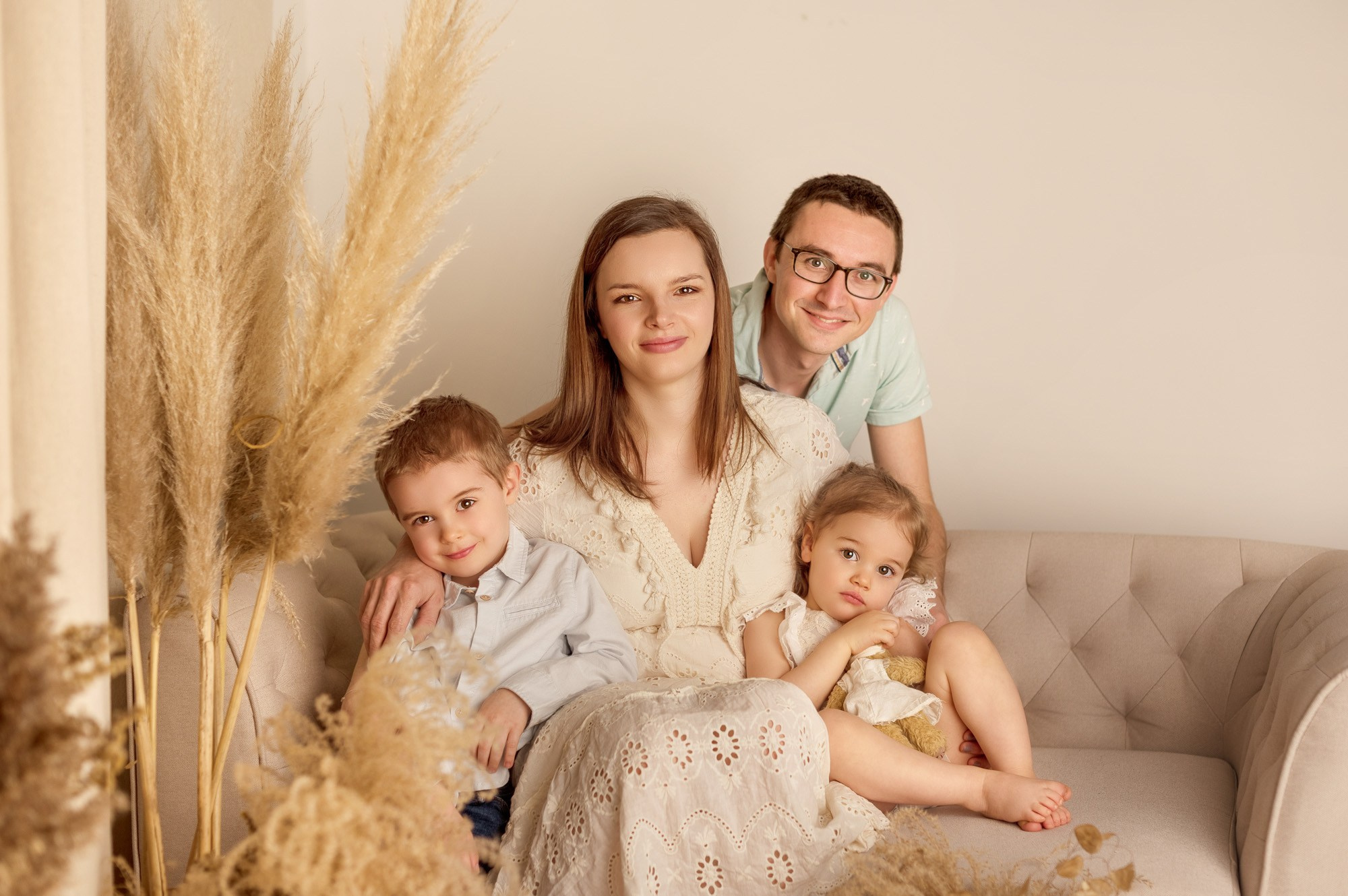 Séance photo famille studio Cambrai