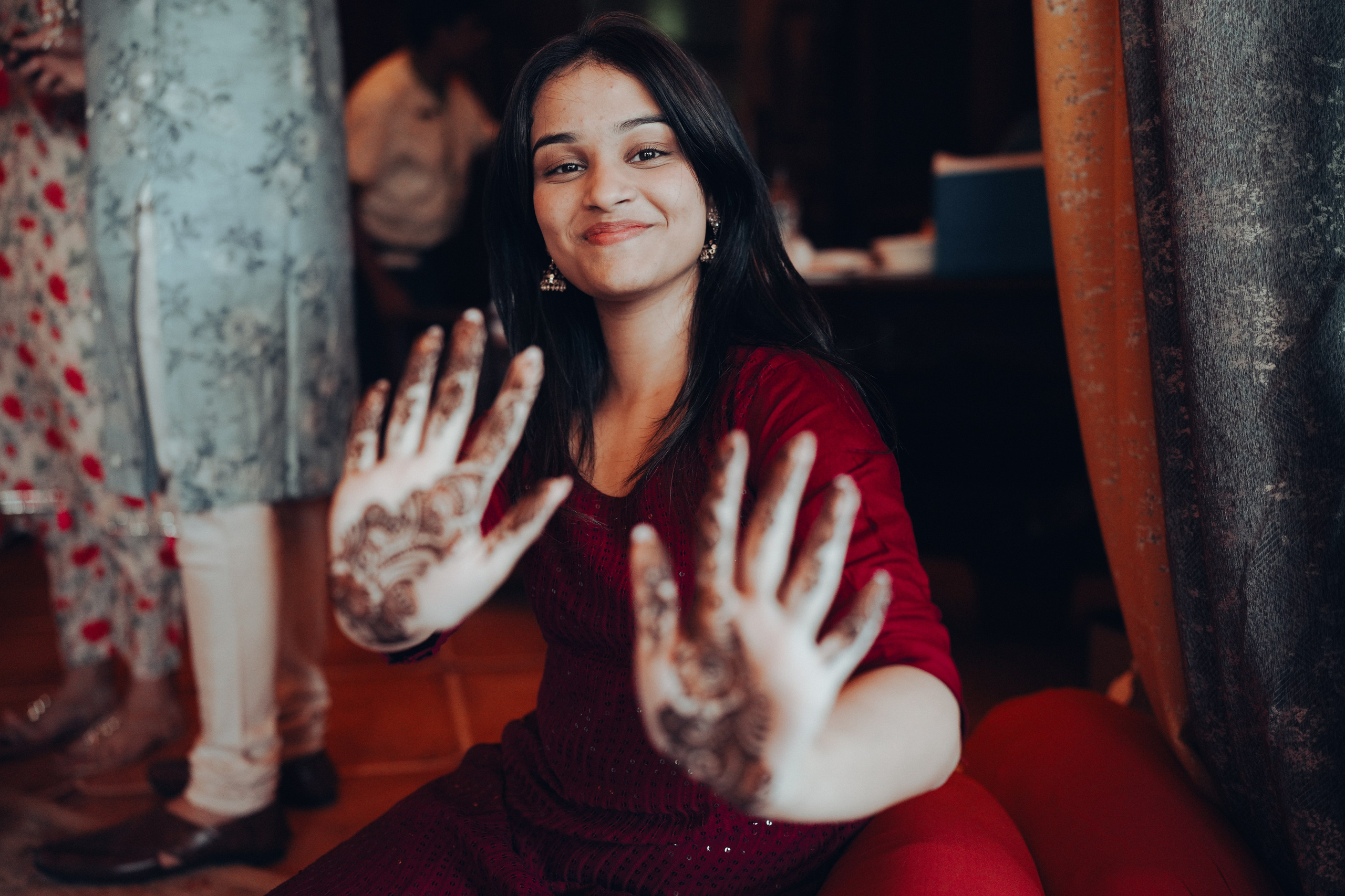 HALDI & MEHANDI. Wedding photographer Stalen Robert