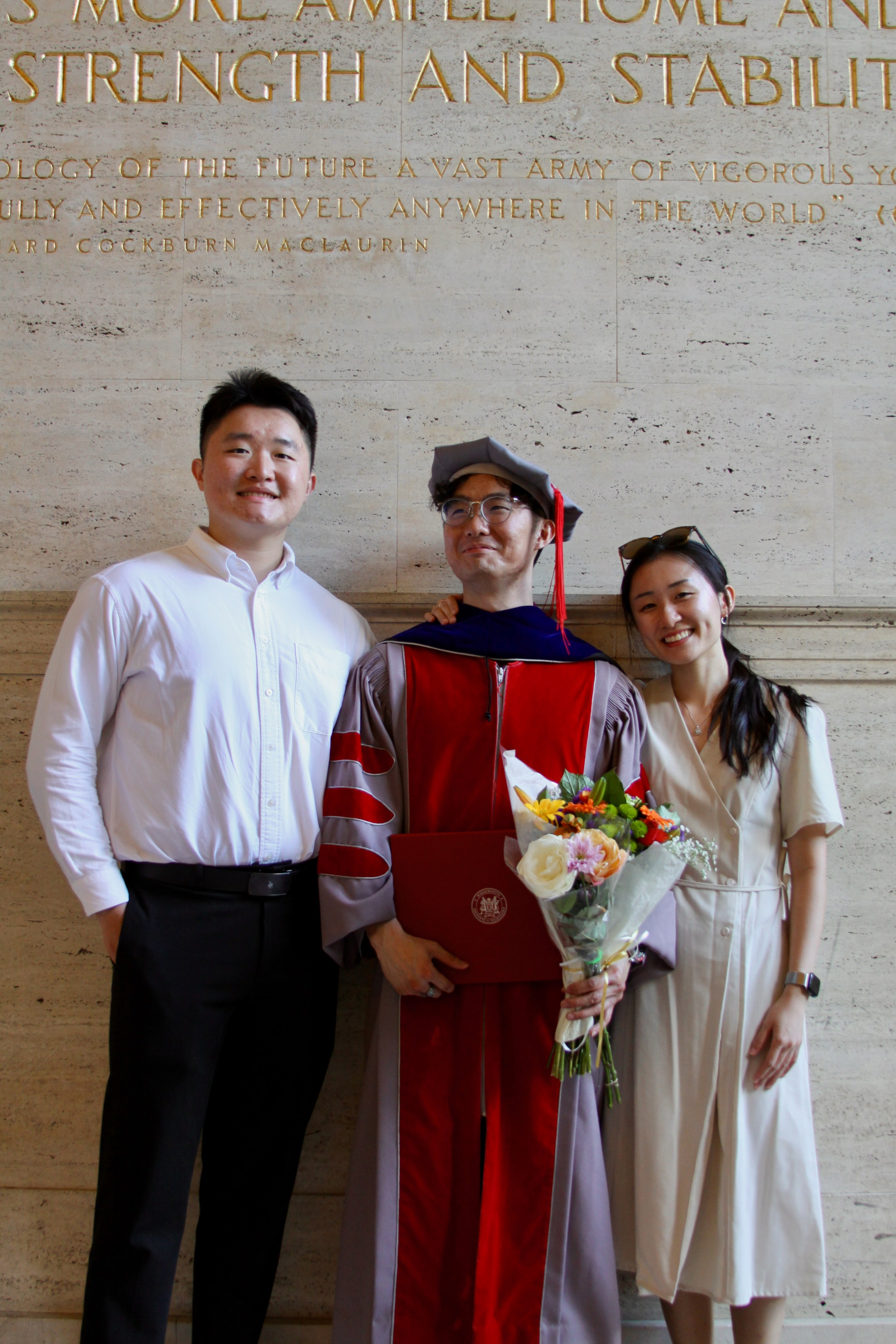 PhD graduation with Elton. Kelly Sang, graduation and portrait photographer in Boston
