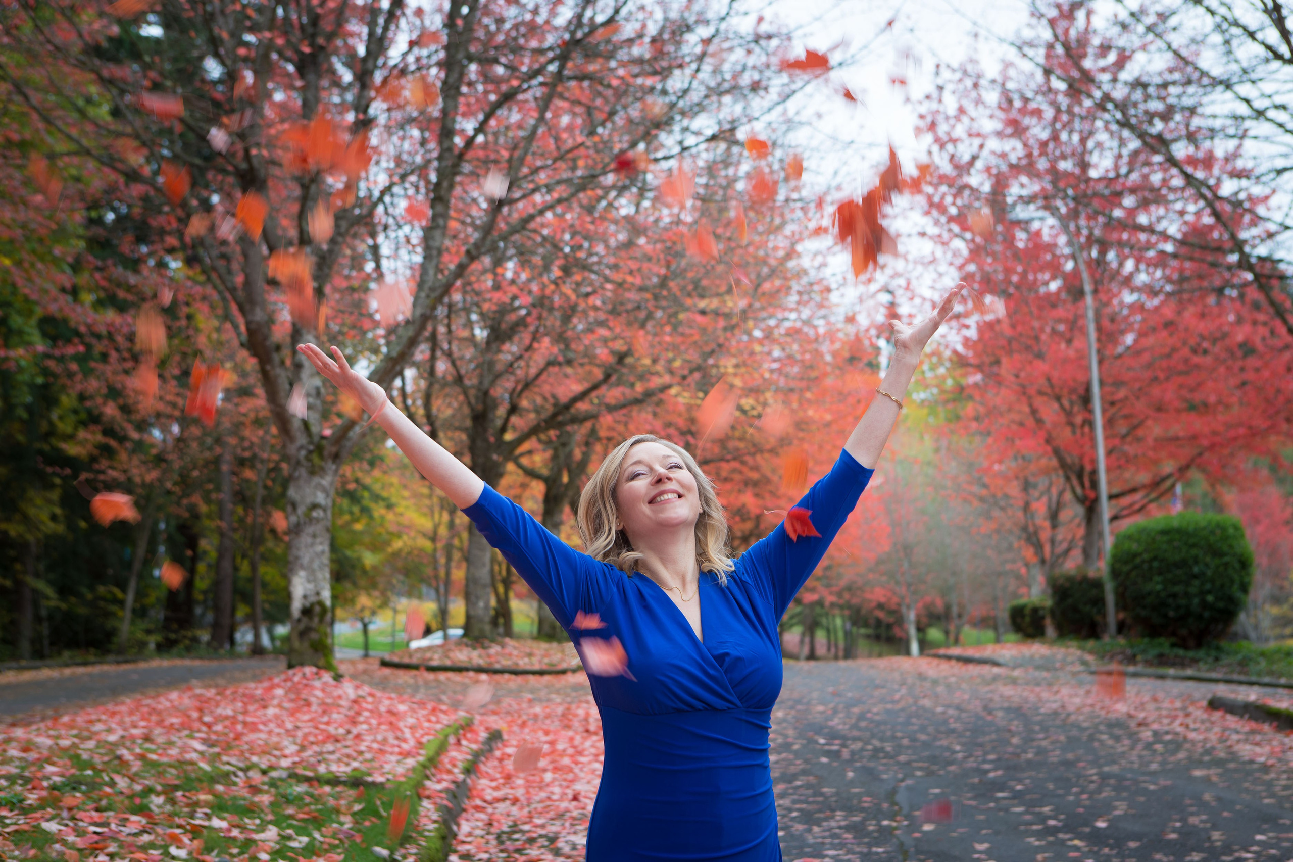 Fall Photoshoot. YuAnna studio. Family & Kids Photographer in Seattle area, located in