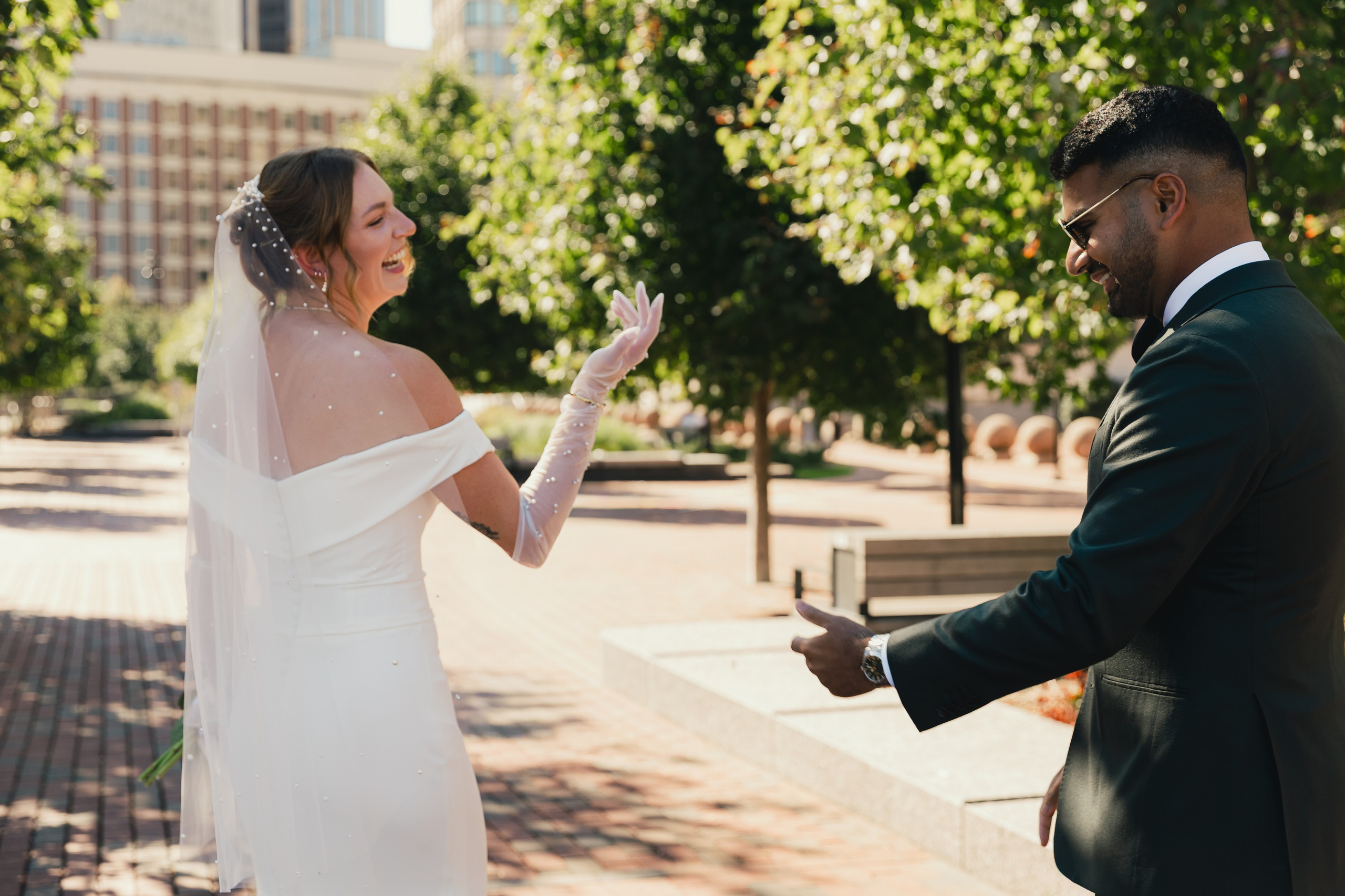 Boston City Hall Wedding Photography