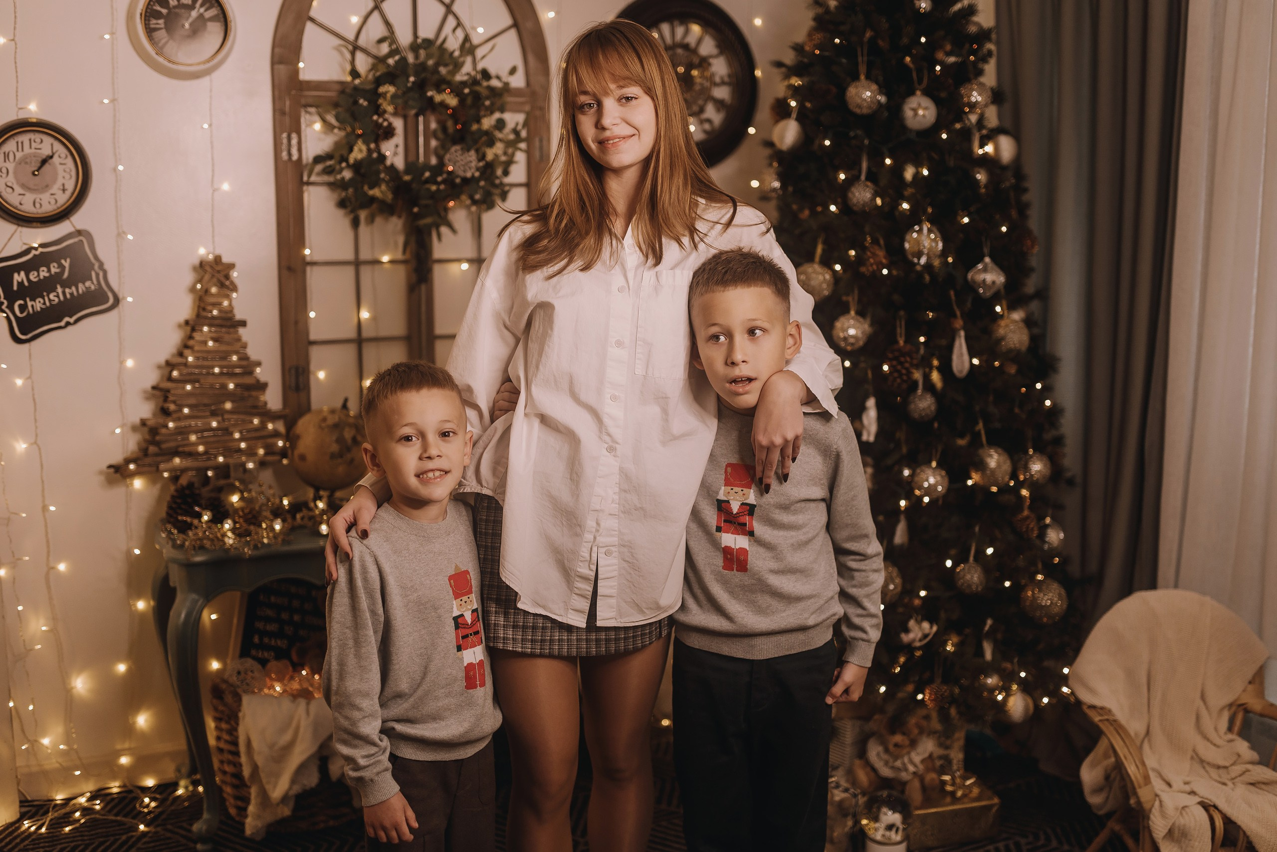 26.11.2023 Christmas Photoshoot. Wedding family event photographer in Chicago Nick Yushevich