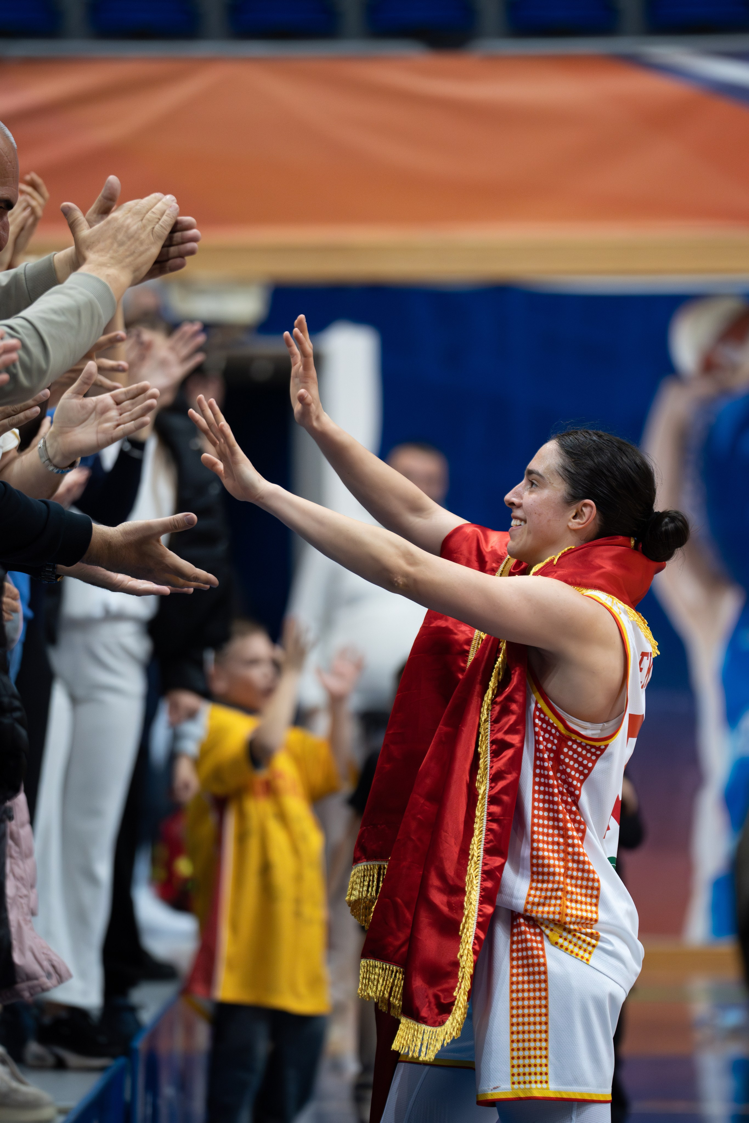 EuroBasket 2027 qualification Montenegro vs Bulgaria. Sports photography