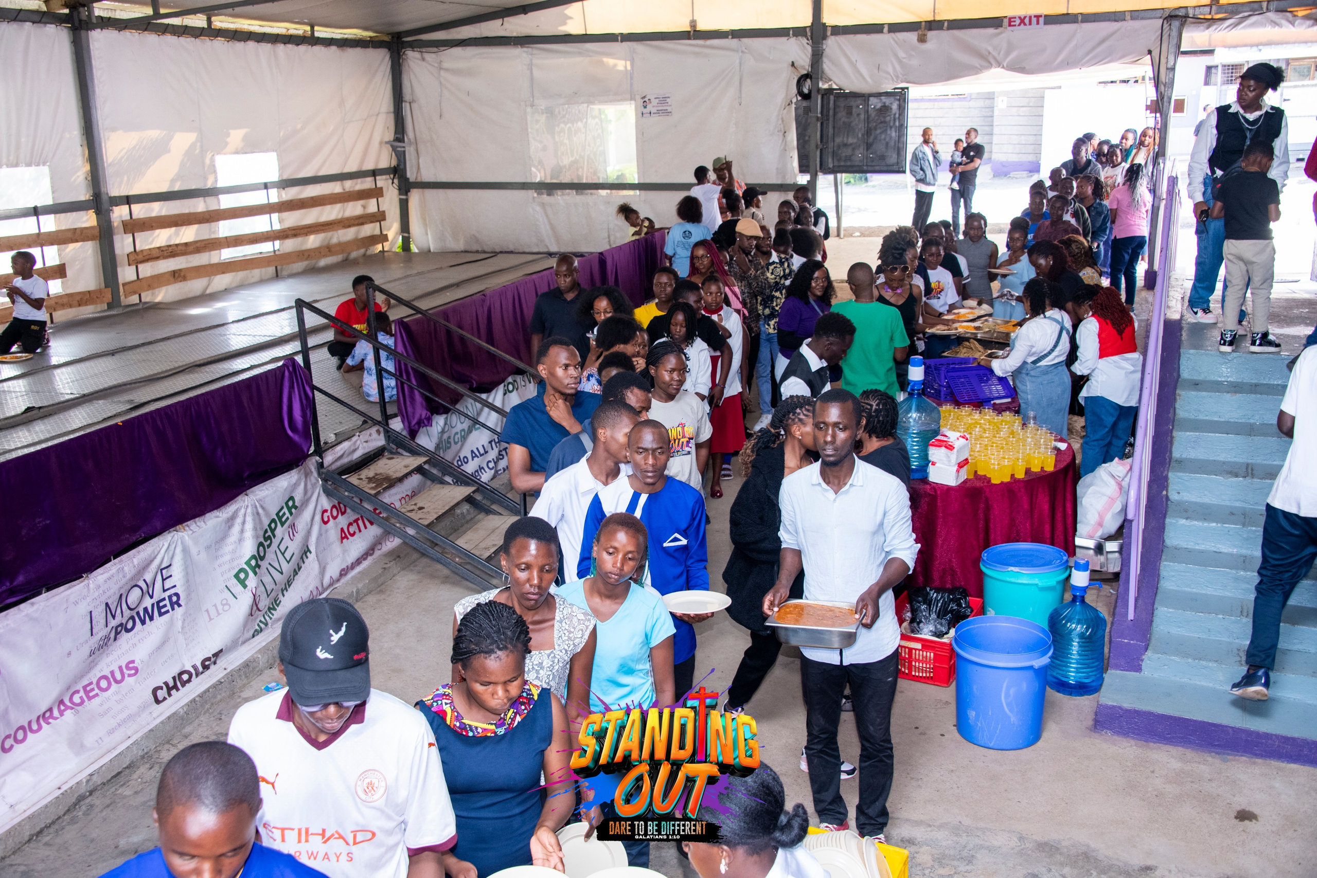 Standing Out Youth Bash. Pastor Morris