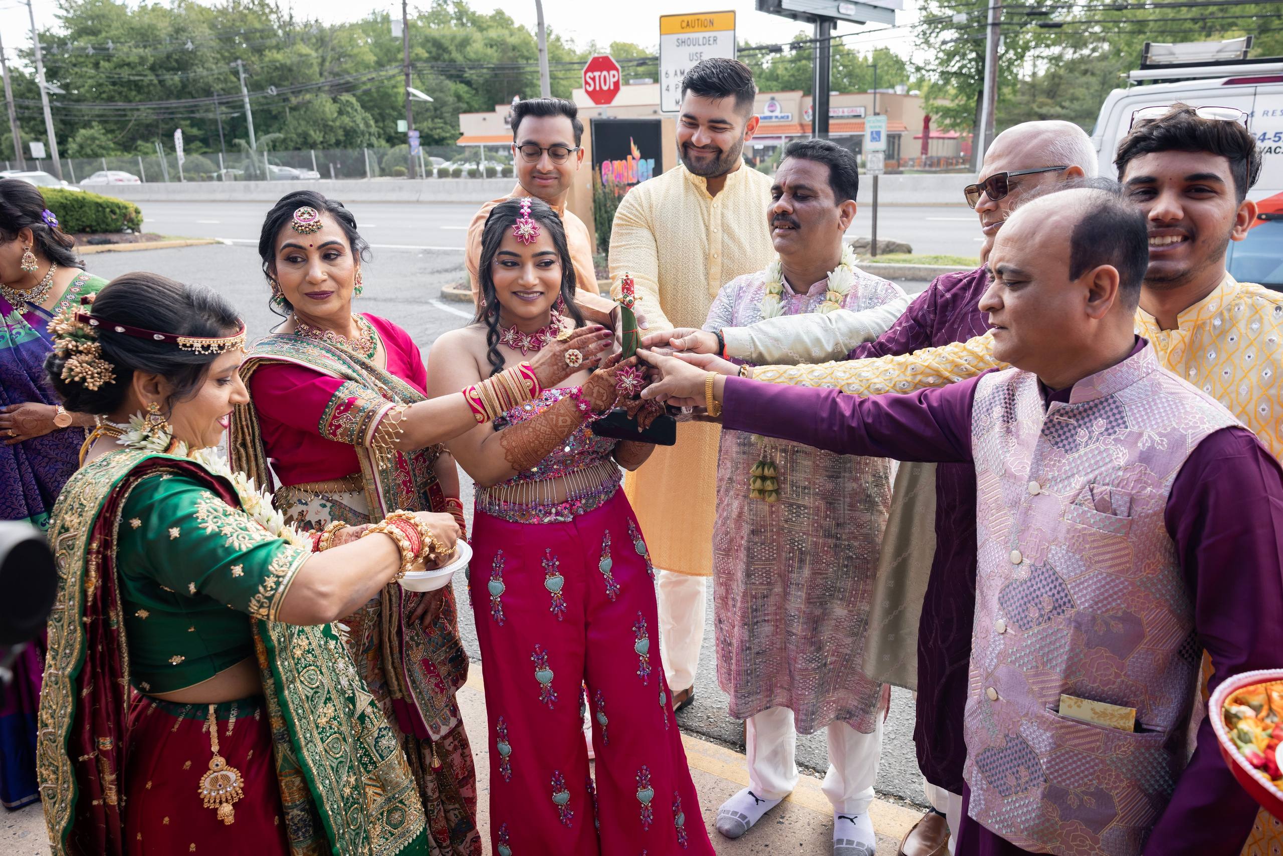 Purva and Vivek. Irina Ermak wedding photographer in New York