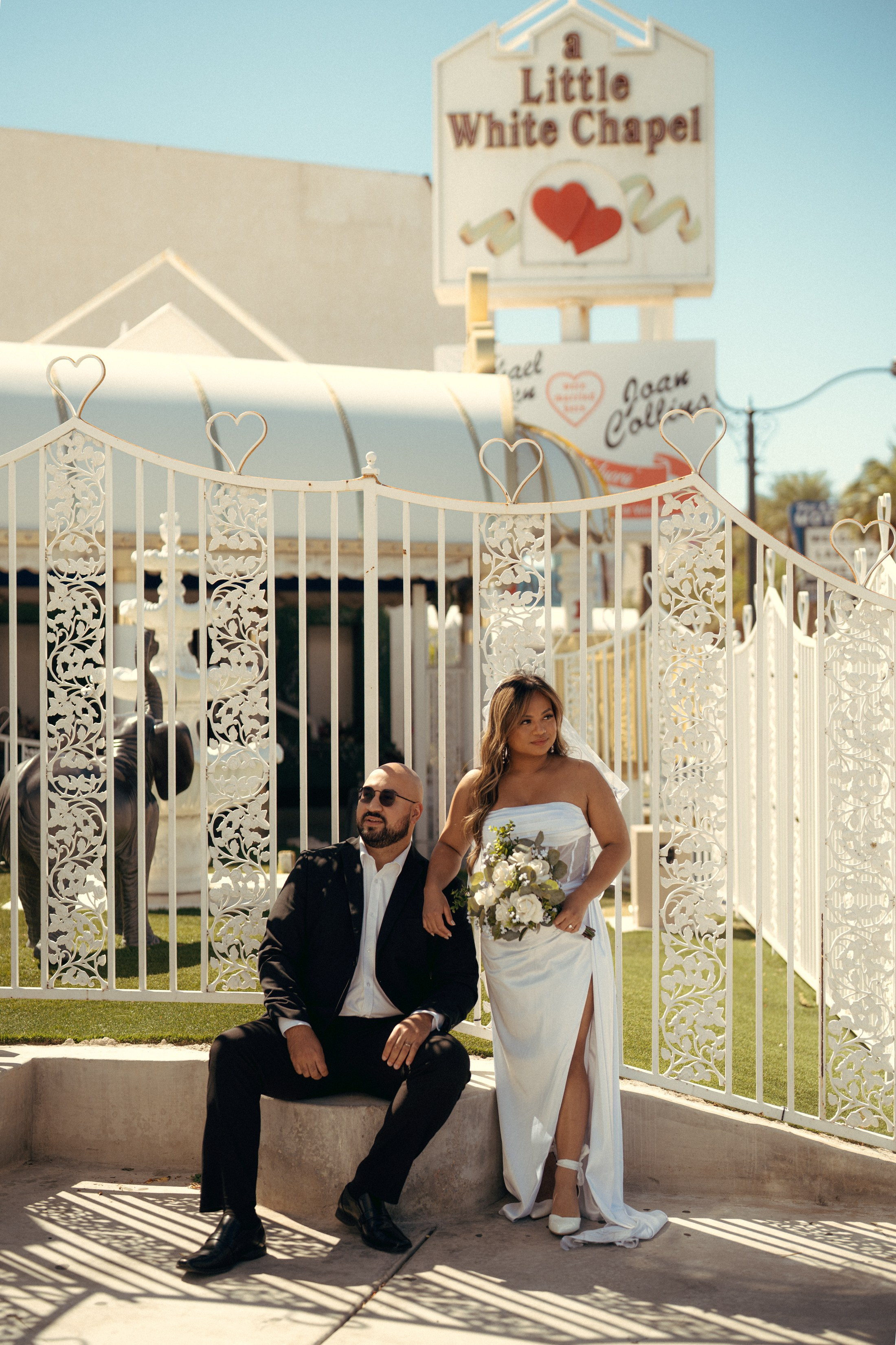Kirsten&Ocran. Wedding & elopement photographer Viktoriya Kravtsov. Las Vegas