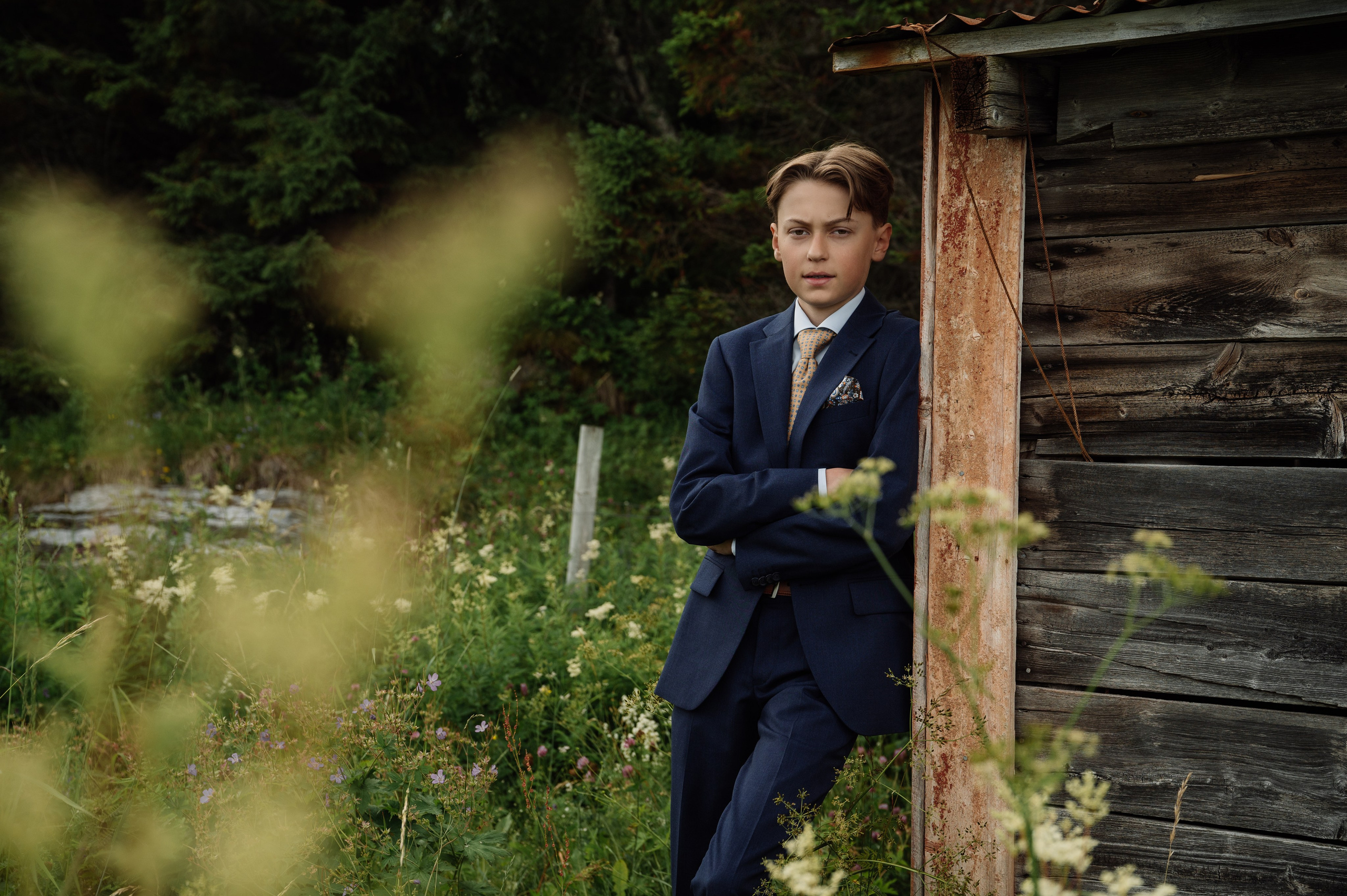 Konfirmantfoto i Nordland. 