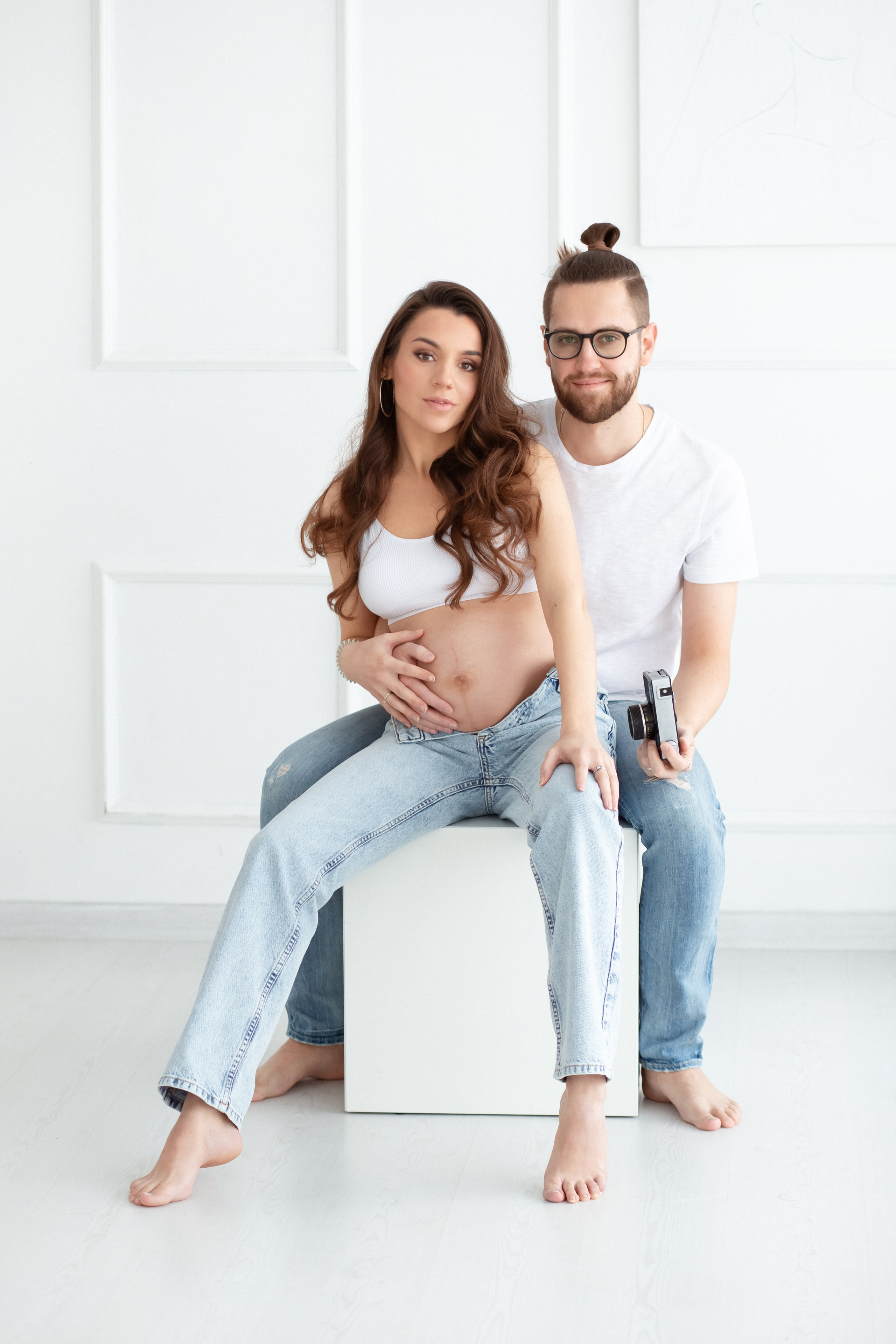 Фотосессия беременности в стиле лайфстайл. Профессиональный фотограф в Испании
