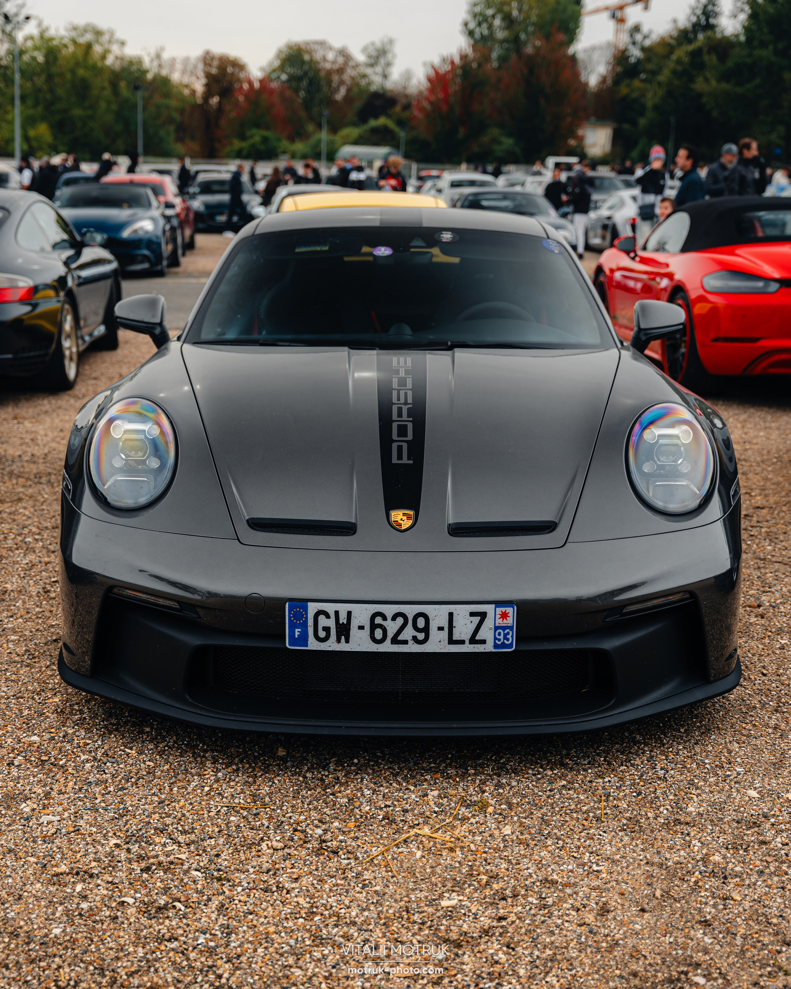 Cars and Coffee 29 septembre 2024. Photographe de voitures à Paris — Vitalii Motruk
