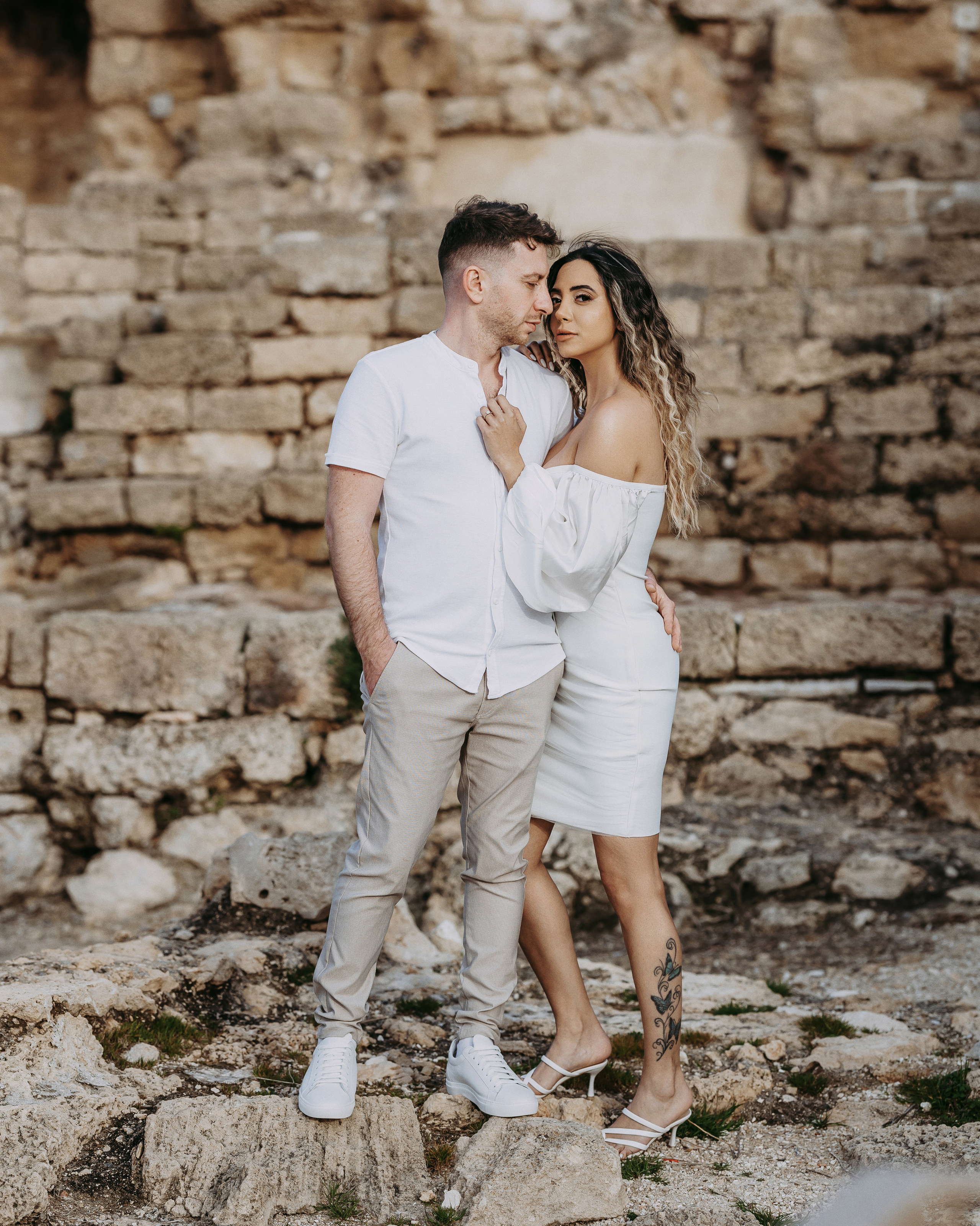 Pre-Wedding Love Story in Old Caesarea. George TLV — Professional photographer and retoucher in Israel