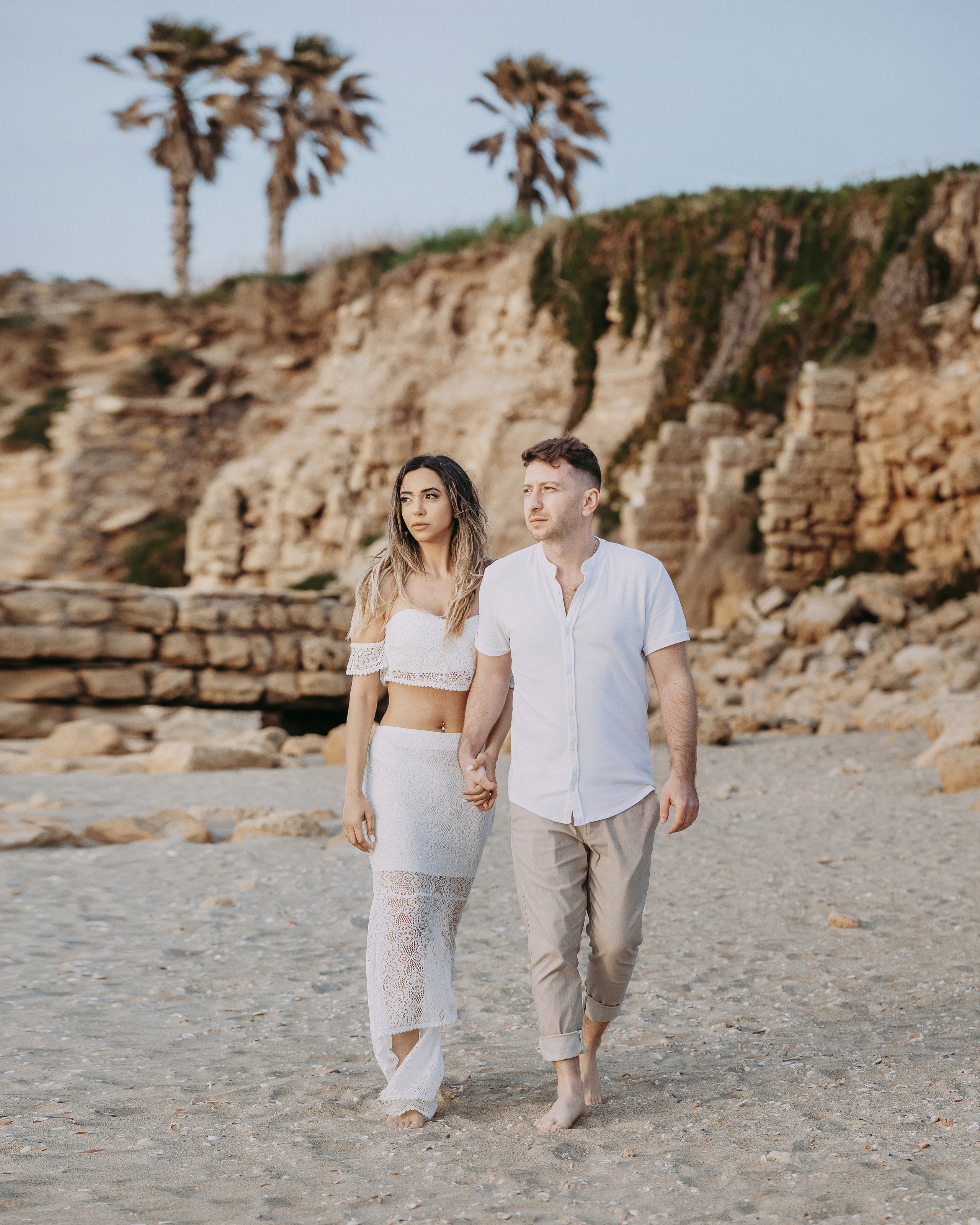 Pre-Wedding Love Story in Old Caesarea. George TLV — Professional photographer and retoucher in Israel