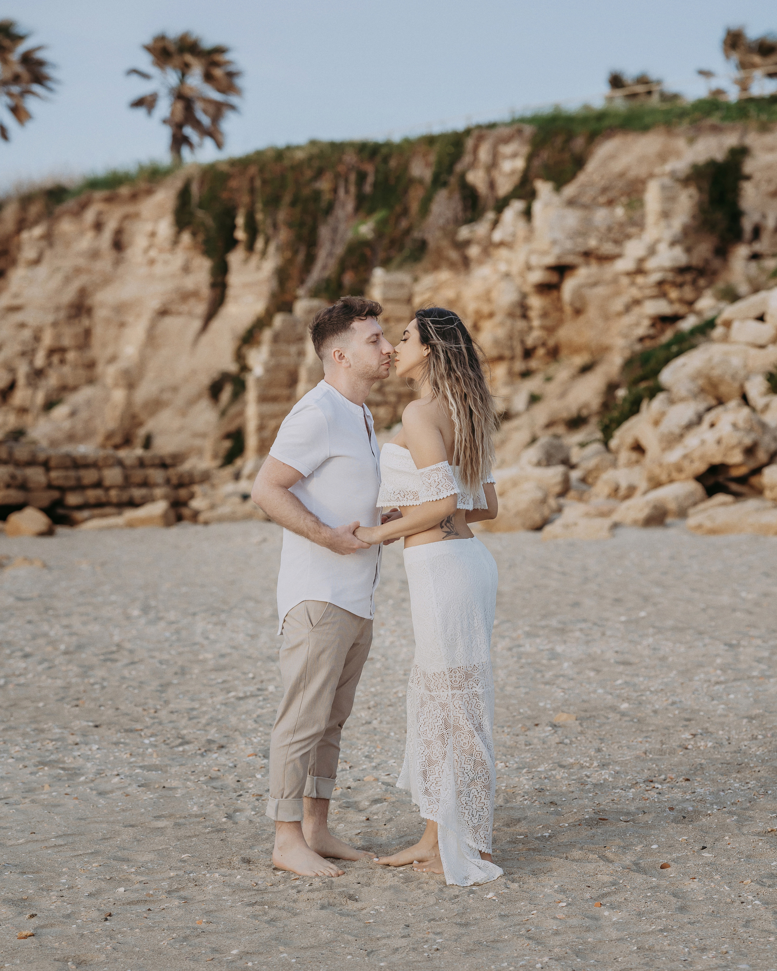 Pre-Wedding Love Story in Old Caesarea. George TLV — Professional photographer and retoucher in Israel