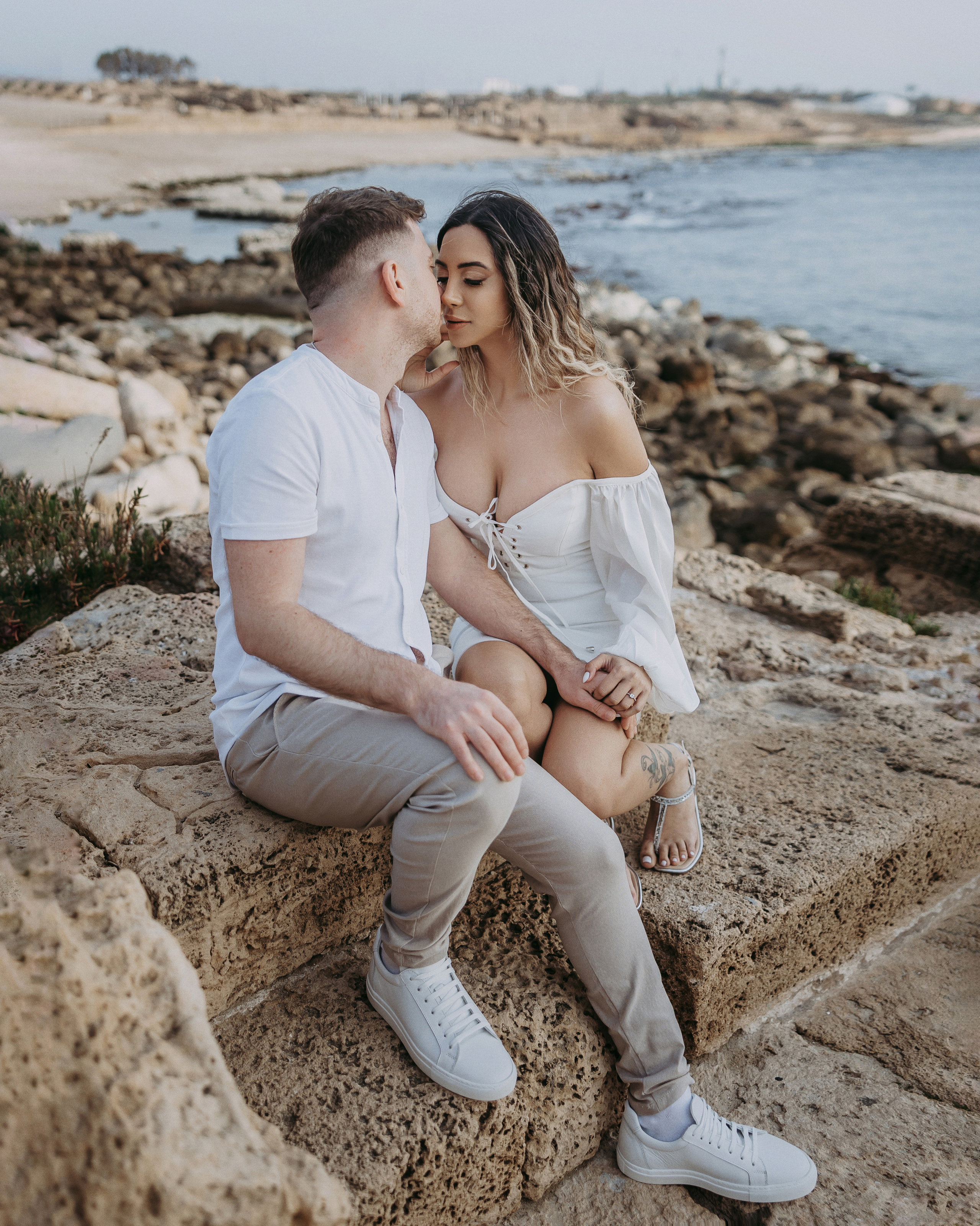 Pre-Wedding Love Story in Old Caesarea. George TLV — Professional photographer and retoucher in Israel