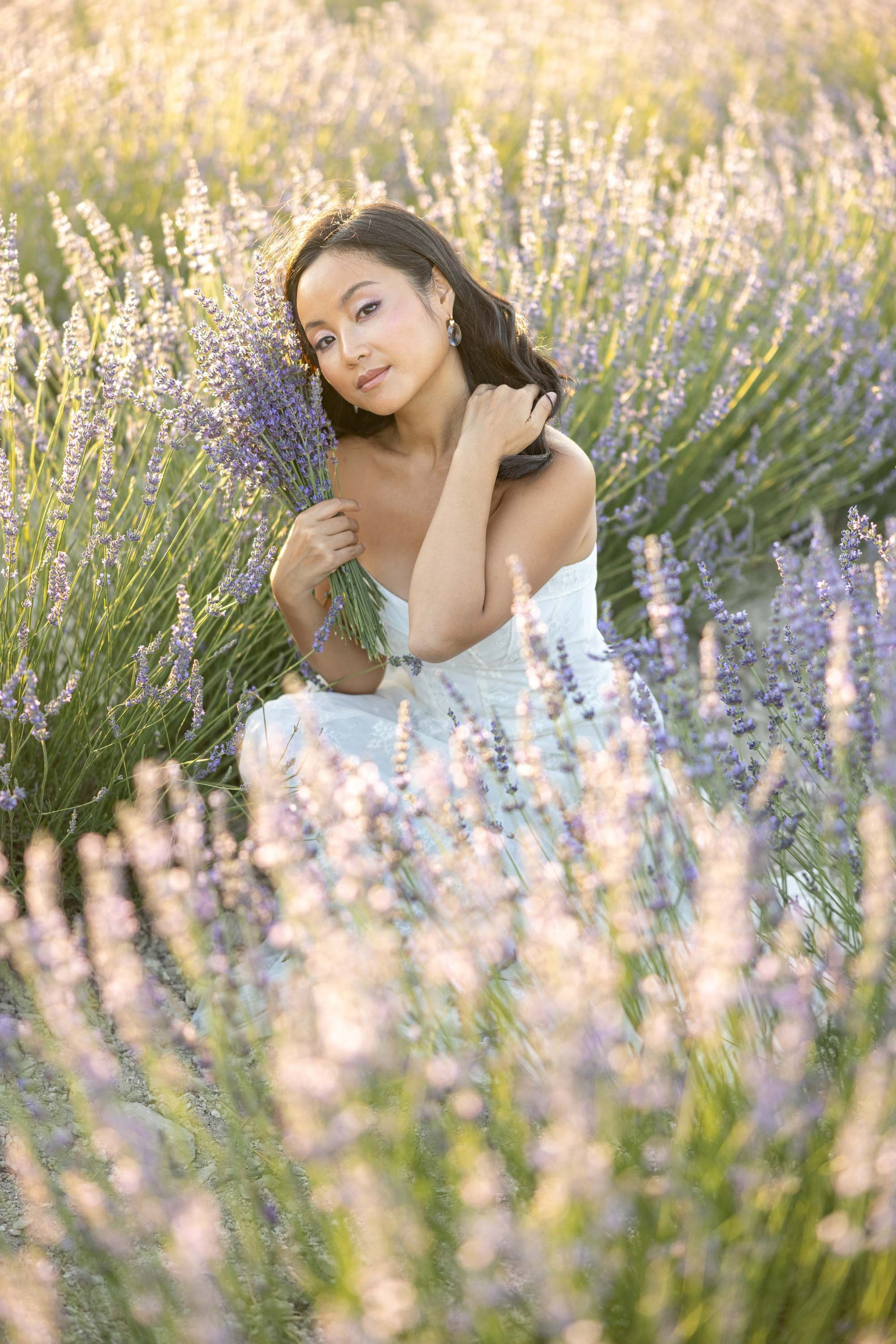 Dreamy Photoshoot in a Lavender Field. Julia Ganch I Fashion Wedding Photography I Cappadocia Turkey