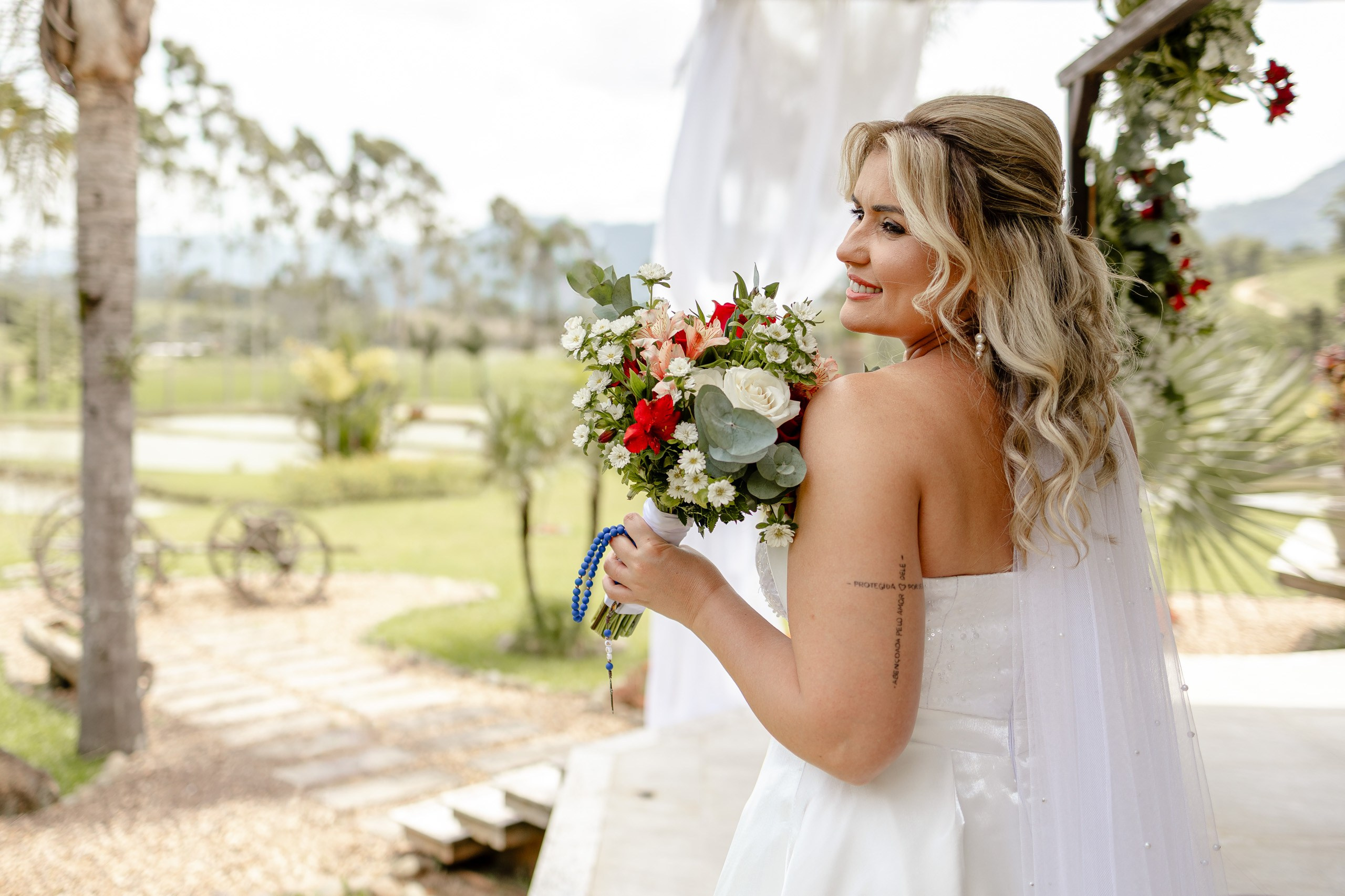 Casamento no campo — Aline e Luciano