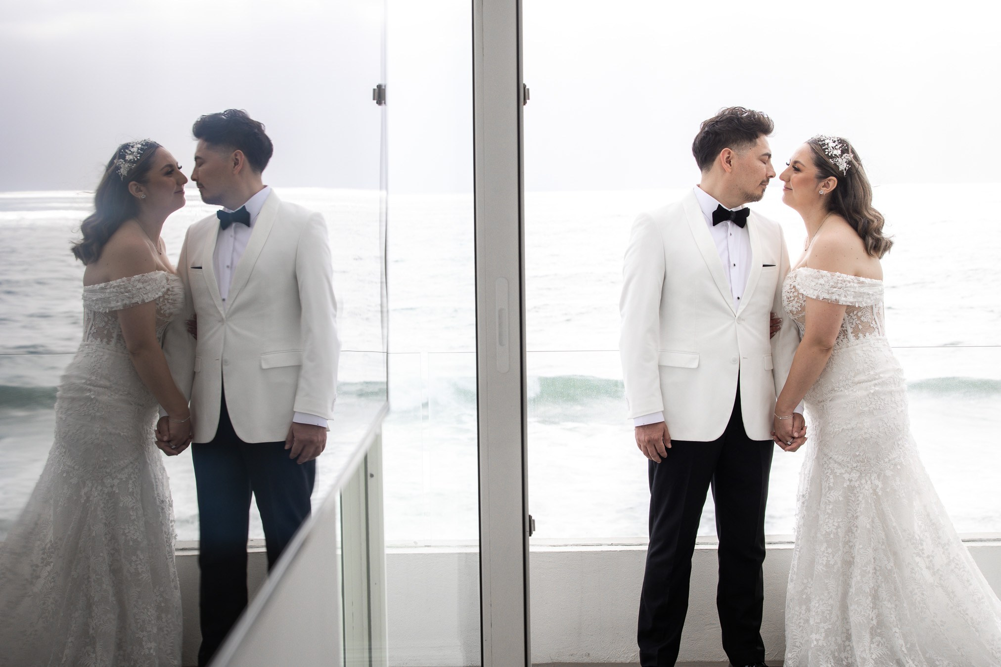 Ventana al mar Rosarito Boda Kevin y Andrea. Estudio de fotografia en Tijuana