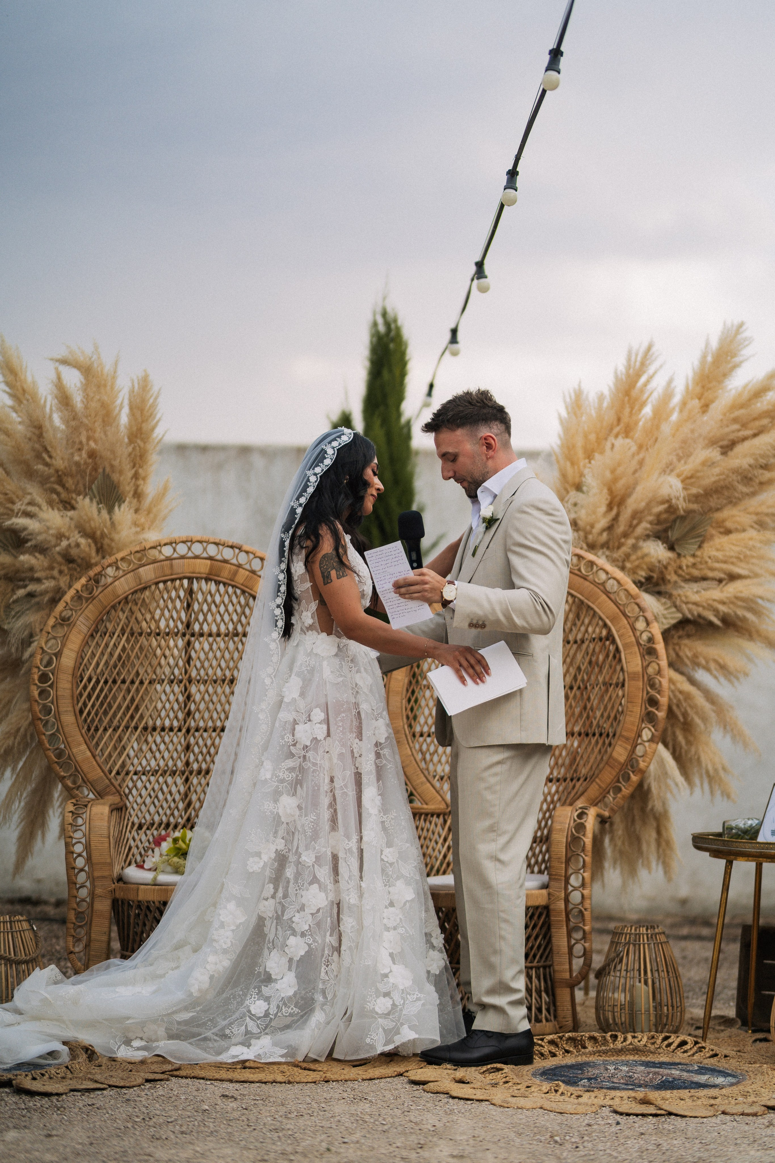 Nerea y Samuel. Christian García