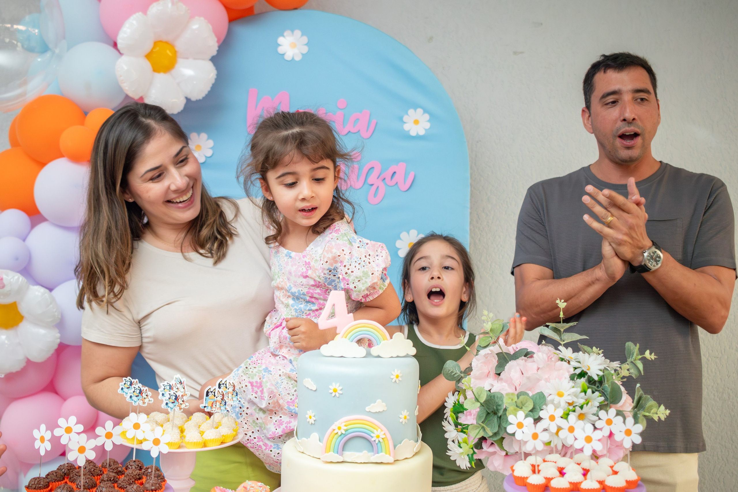 Maria Luiza — Aniversário 4 anos. Principal